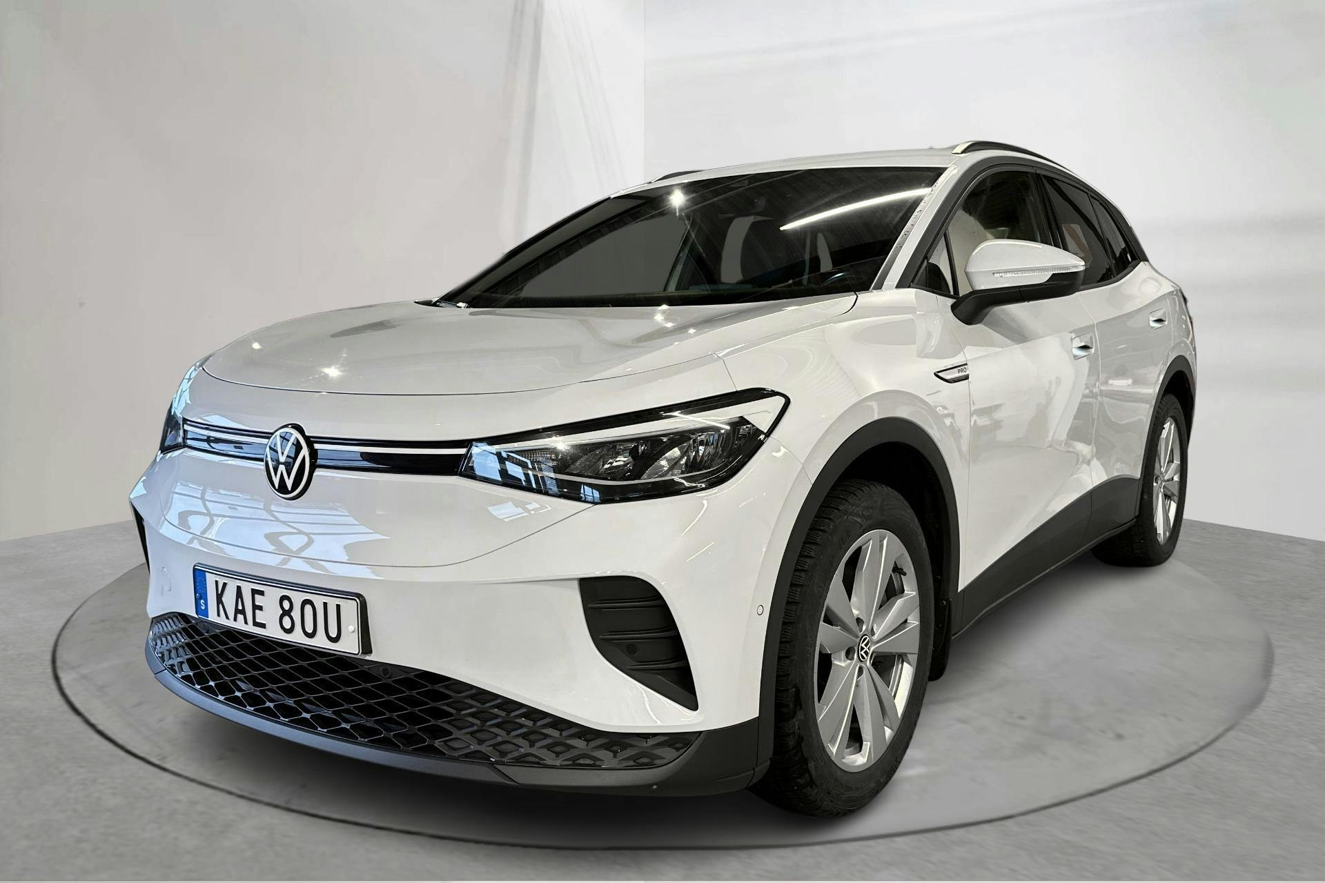 Presentation photo 1 of 18: VW ID.4 77kWh (204hk) - 73 550 km - Automatic - white - 2023