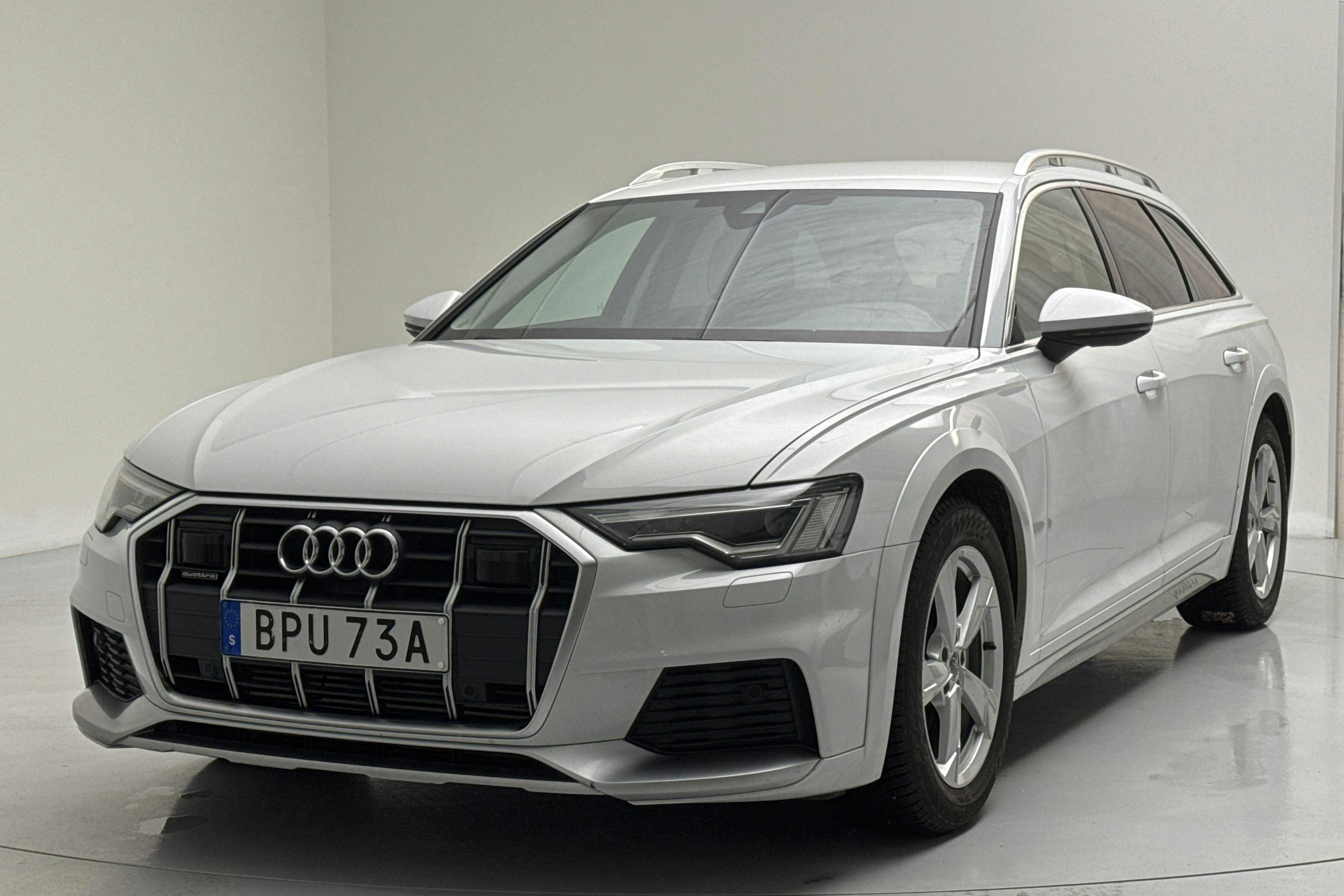 Presentation photo 1 of 16: Audi A6 Allroad 45 TDI quattro (231hk) - 167 990 km - Automatic - white - 2020
