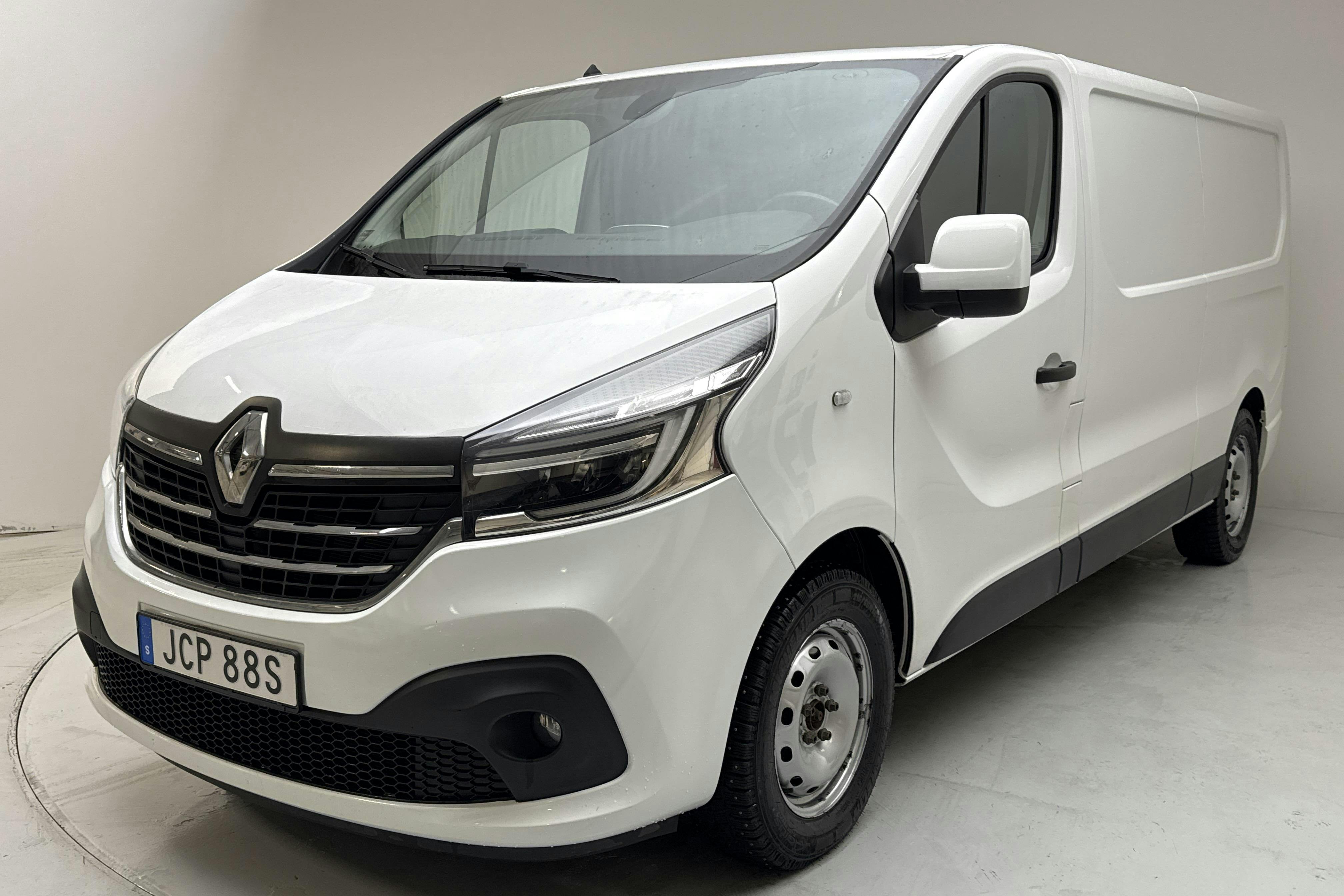 Presentationsfoto 1 av 13: Renault Trafic 2.0 dCi Skåp (145hk) - 7 085 mil - Automat - vit - 2021