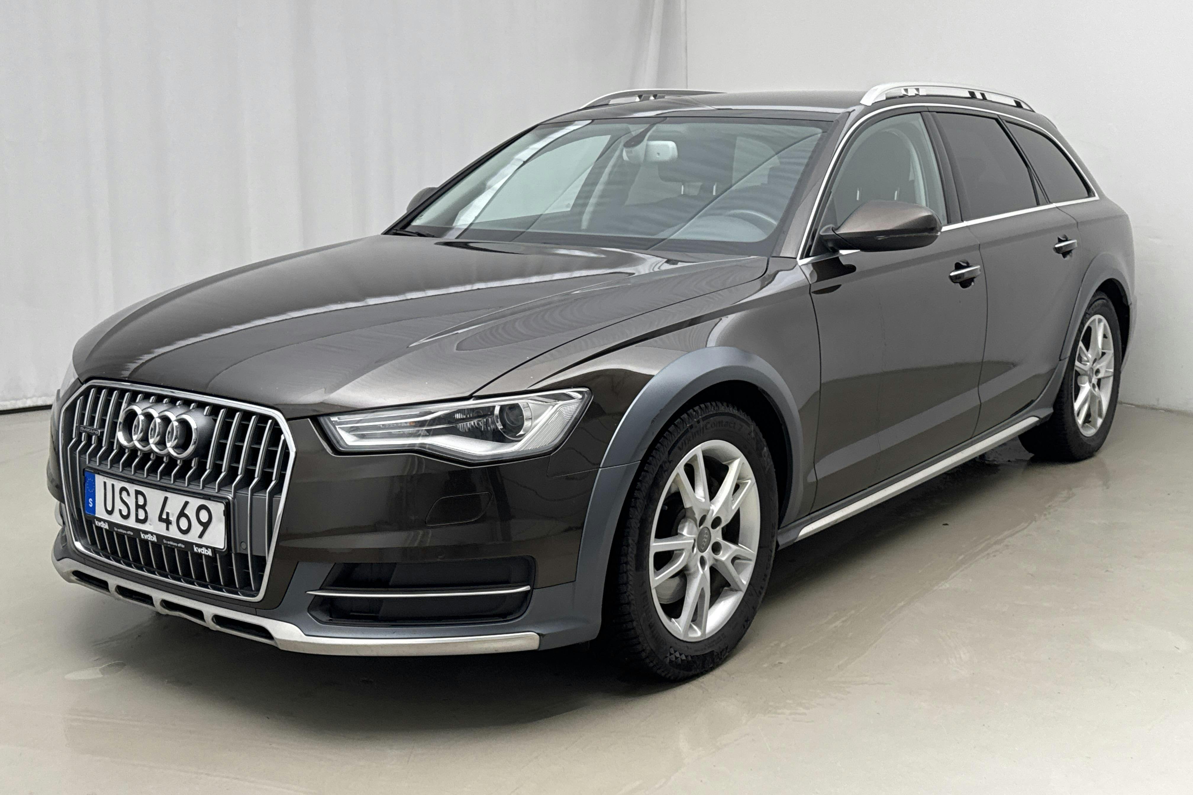 Presentation photo 1 of 13: Audi A6 Allroad 3.0 TDI quattro (218hk) - 169 180 km - Automatic - brown - 2016
