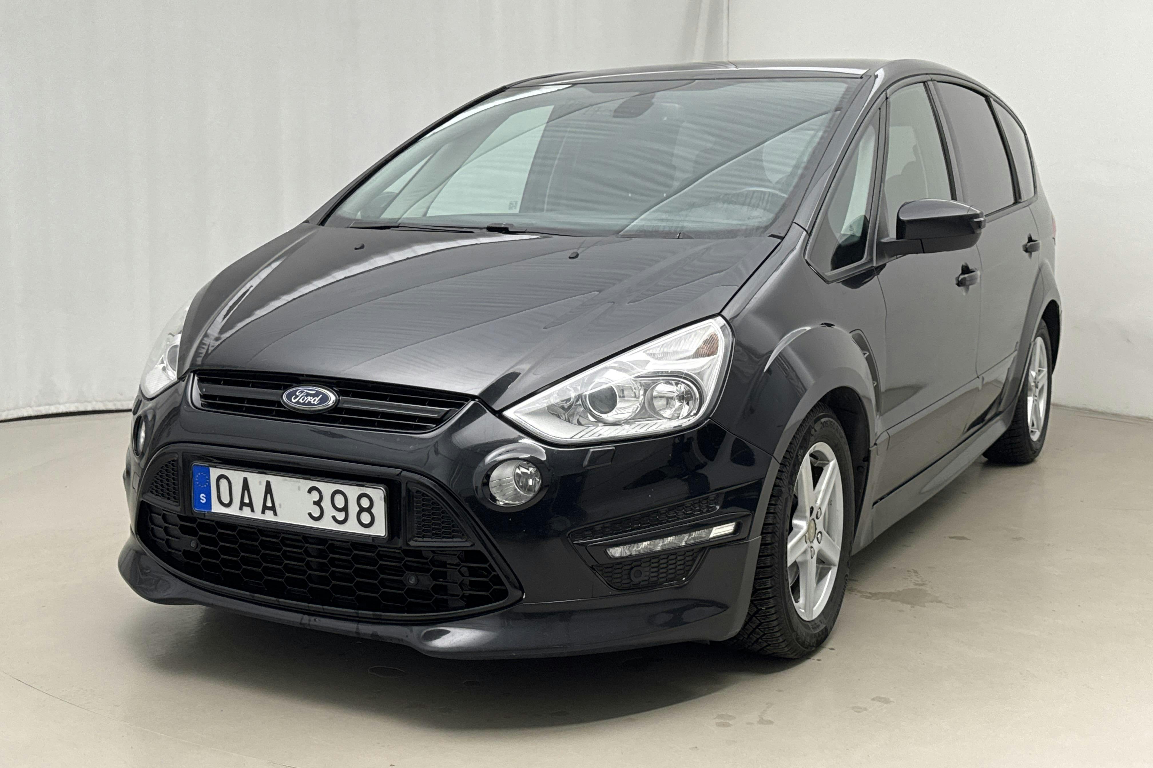 Presentation photo 1 of 24: Ford S-MAX 2.0 Duratorq TDCi (163hk) - 175 940 km - Automatic - black - 2014