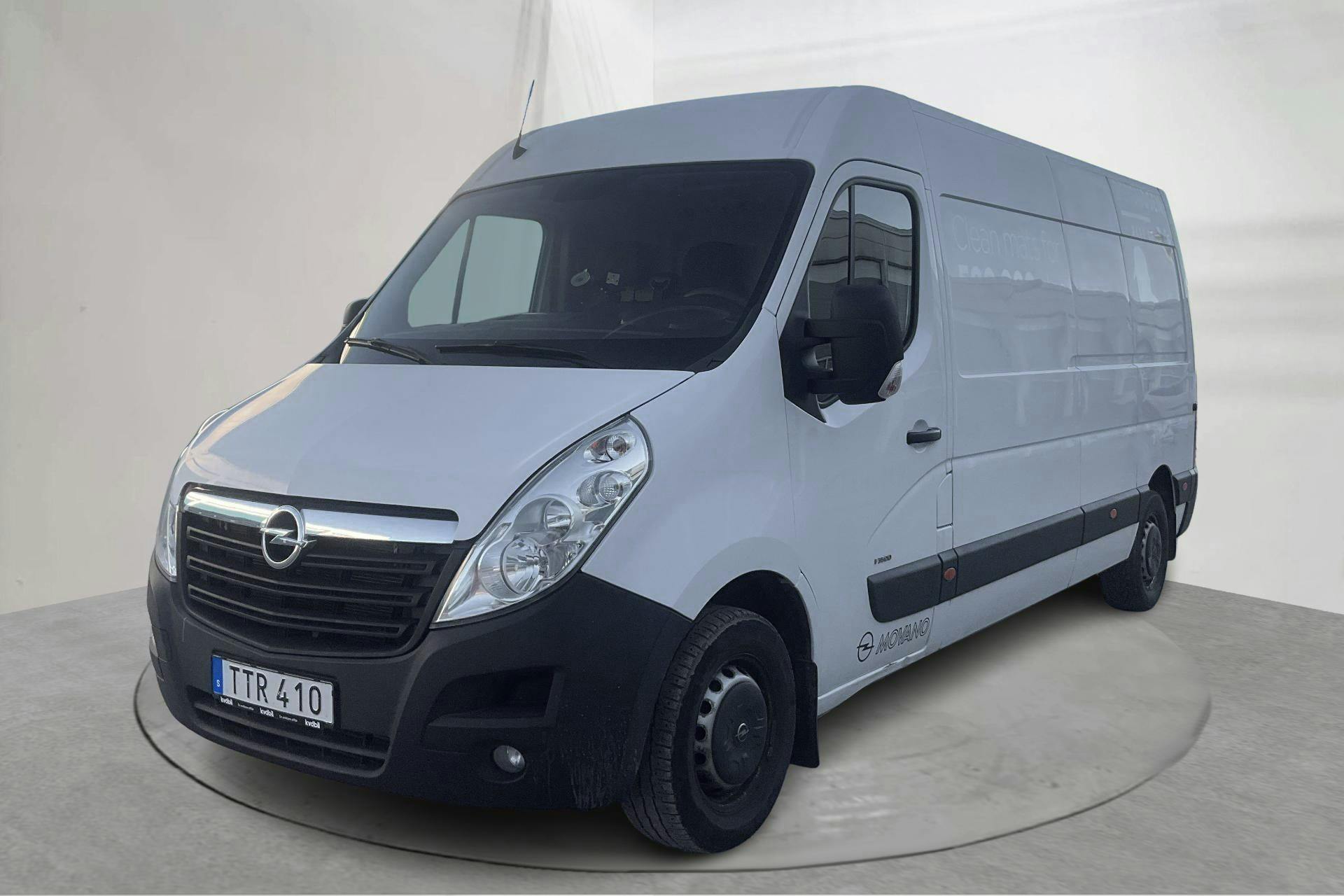 Presentation photo 1 of 18: Opel Movano 2.3 CDTI 2WD Skåp (170hk) - 148 300 km - Automatic - white - 2019