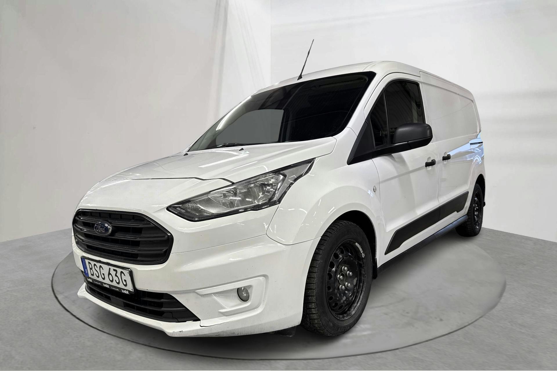 Presentation photo 1 of 16: Ford Transit Connect 1.5 TDCi (120hk) - 165 070 km - Automatic - white - 2020
