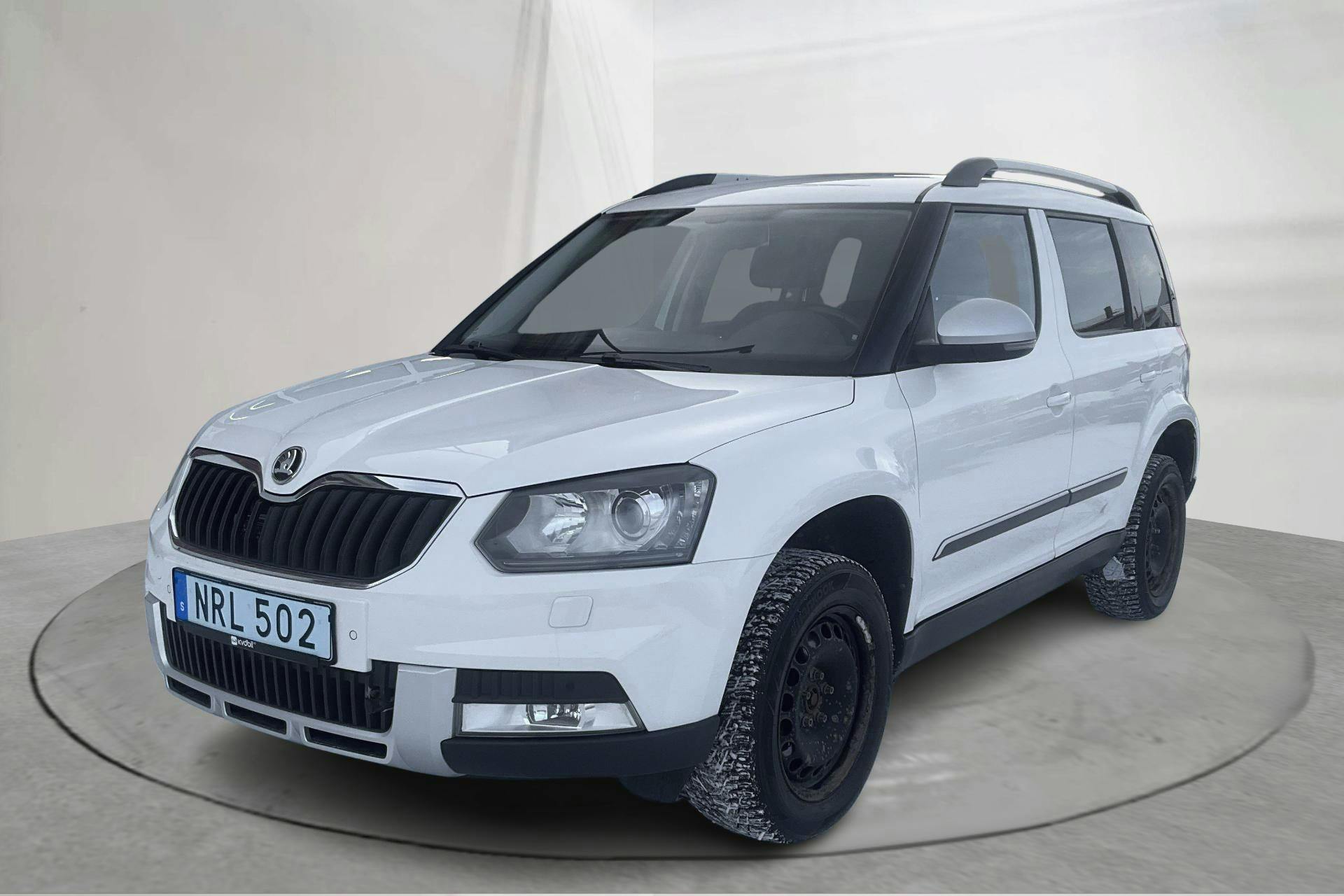 Presentation photo 1 of 15: Skoda Yeti 2.0 TDI 4X4 (140hk) - 164 280 km - Automatic - white - 2015