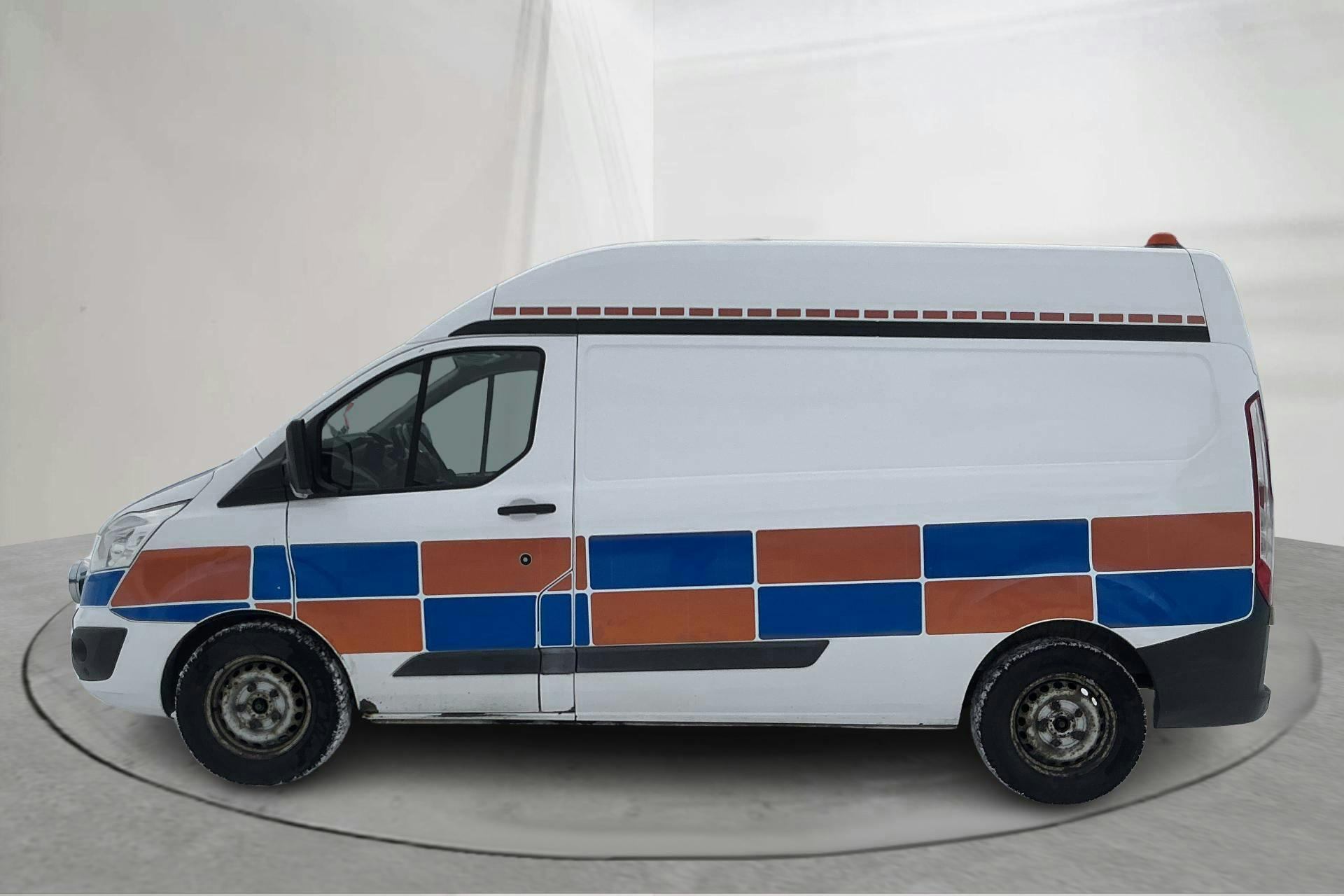 Presentation photo 2 of 16: Ford Transit Custom 290 (125hk) - 135 360 km - Manual - white - 2014