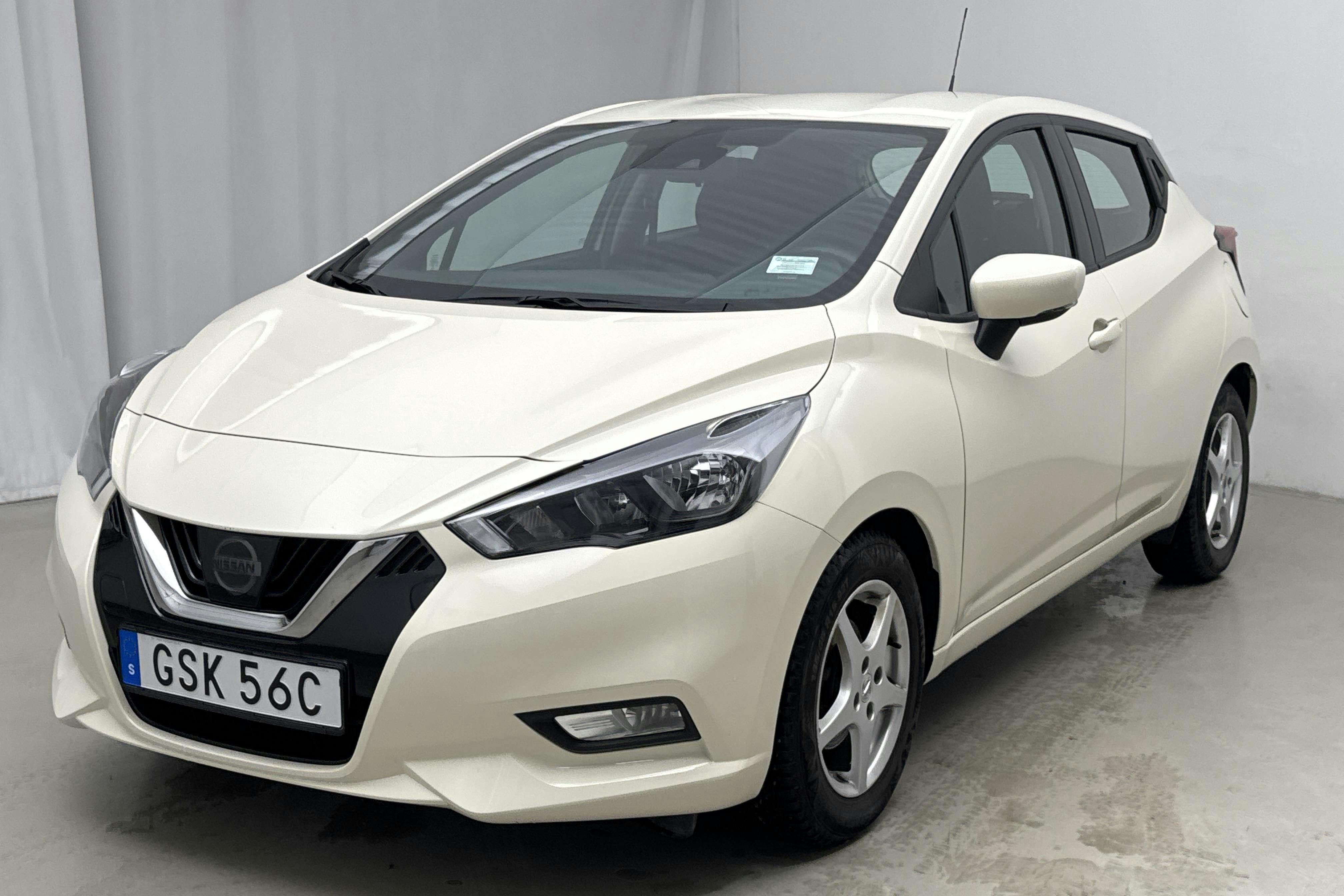 Presentation photo 1 of 13: Nissan Micra IG-T 5dr (92hk) - 23 970 km - Manual - Light Brown - 2022