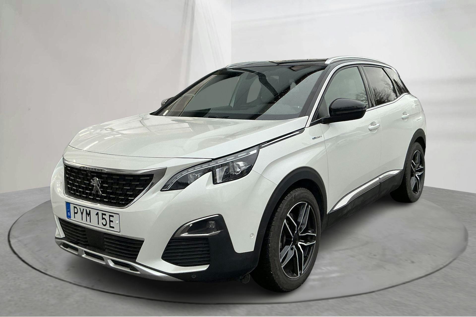 Peugeot 3008 1.6 Plug-in Hybrid 4 (300hk) - 66 560 km - Automatic - white - 2020