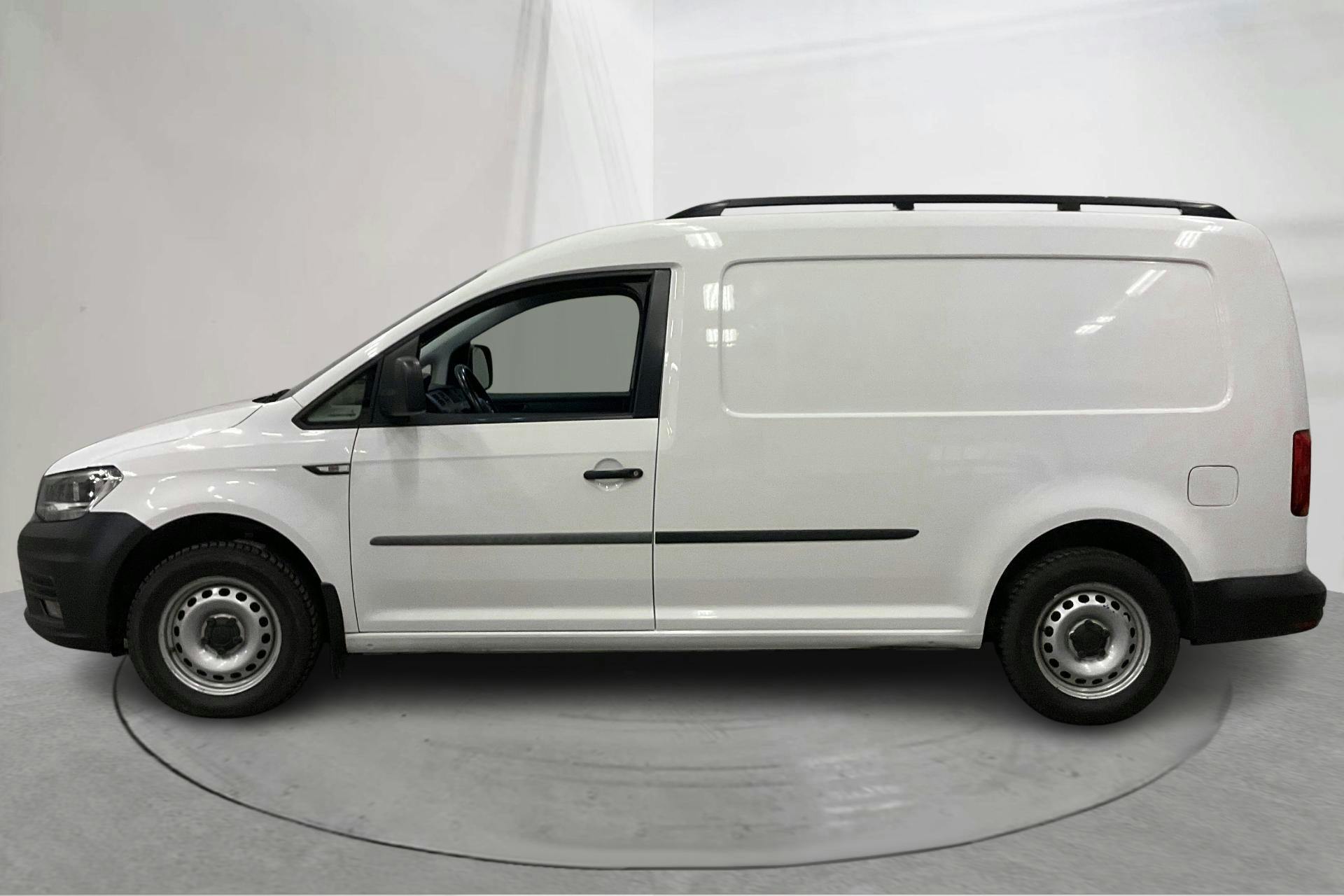 Presentation photo 2 of 15: VW Caddy 2.0 TDI Maxi Skåp (102hk) - 135 200 km - Automatic - white - 2019