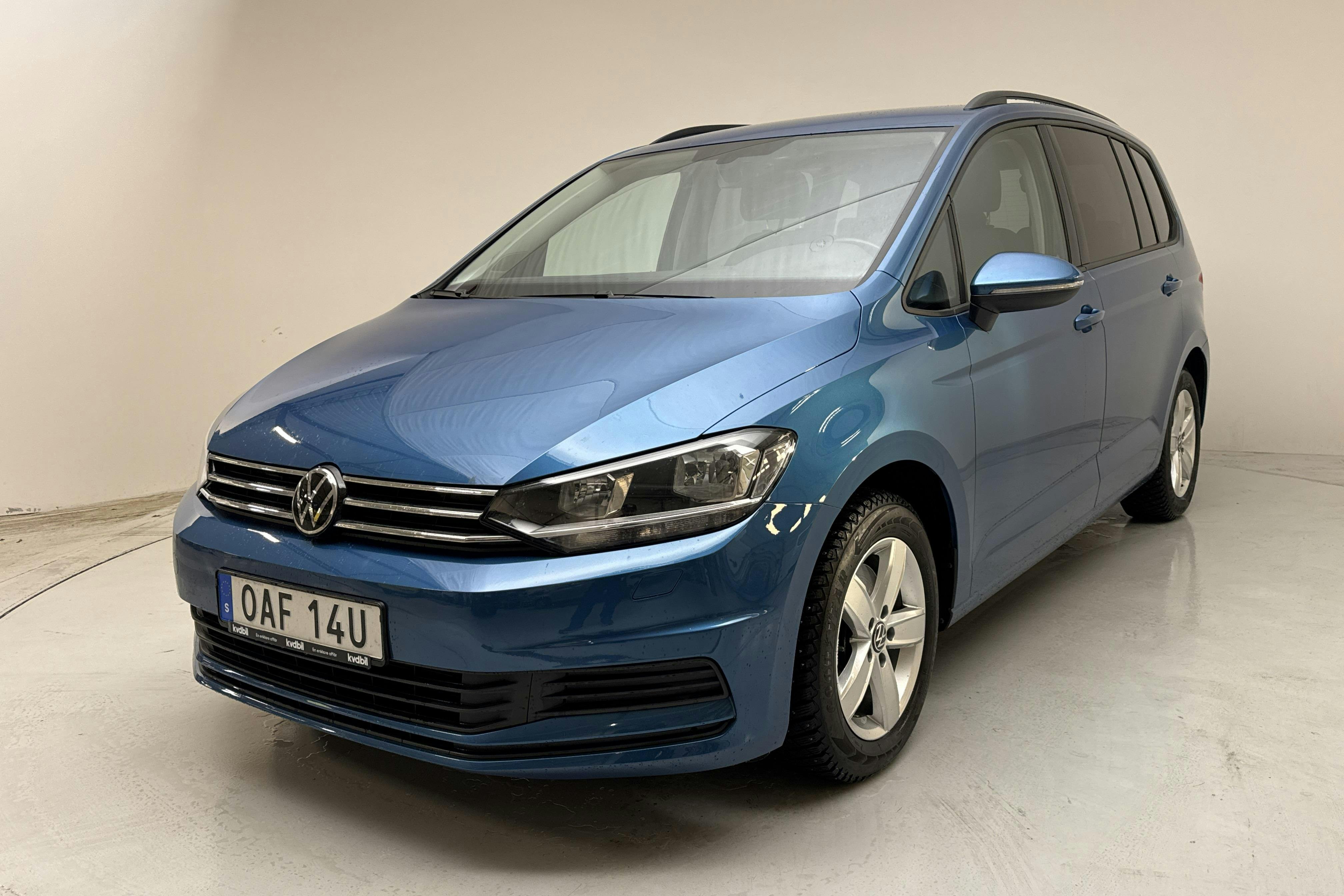 VW Touran 1.5 TSI (150hk) - 39 660 km - Automaatne - sinine - 2021