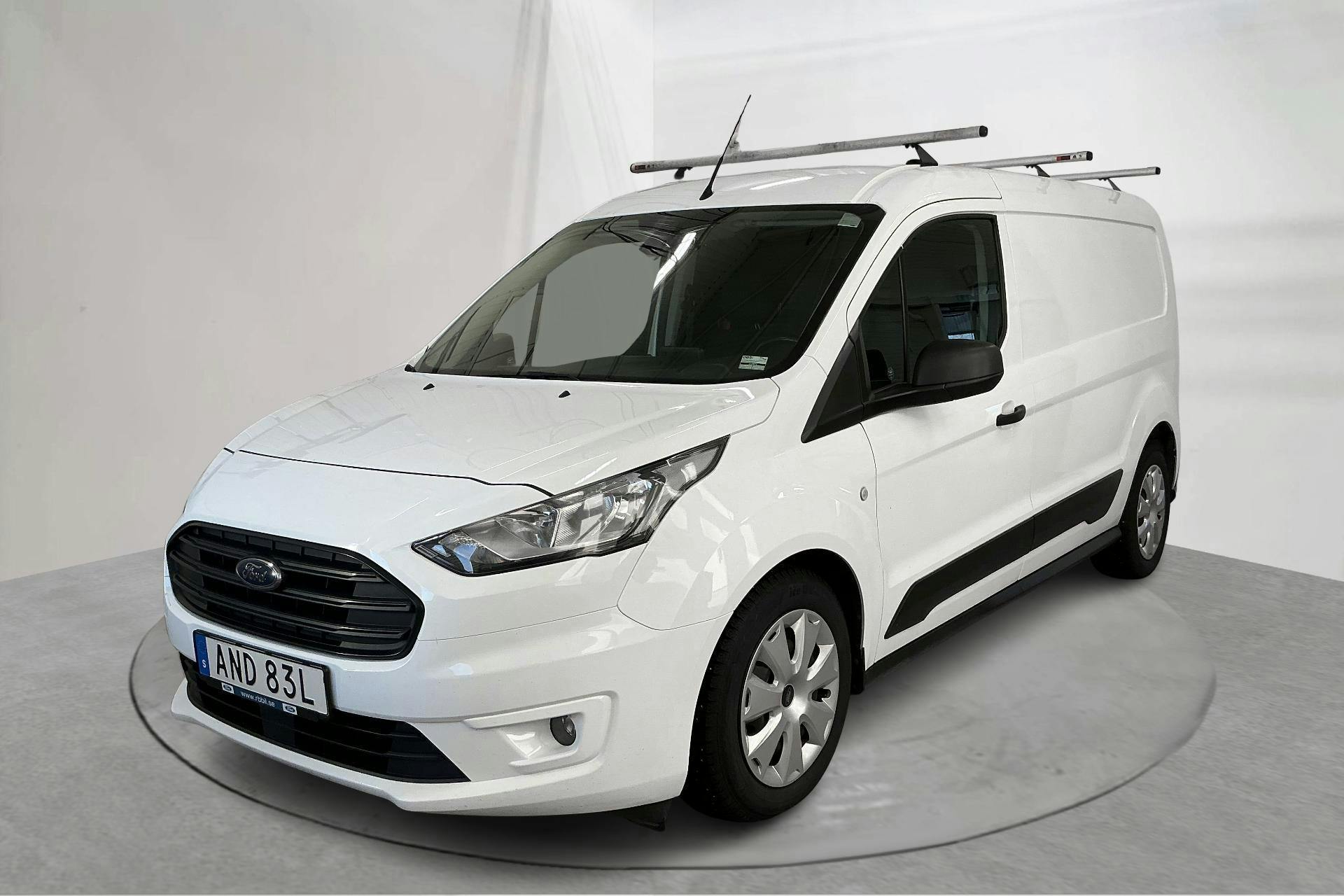 Presentation photo 1 of 14: Ford Transit Connect 1.5 TDCi (120hk) - 125 090 km - Automatic - white - 2020