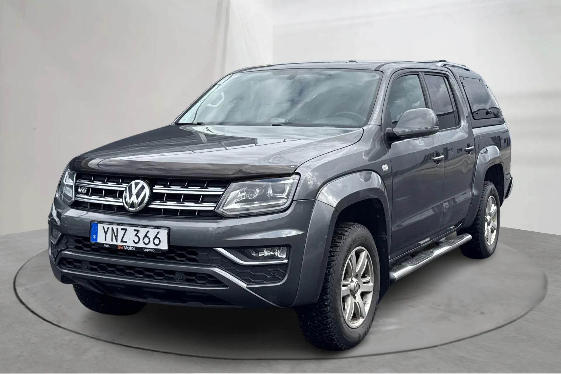 Presentationsfoto 1 av 13: VW Amarok 3.0 TDI 4motion (224hk) - 24 823 mil - Automat - grå - 2017