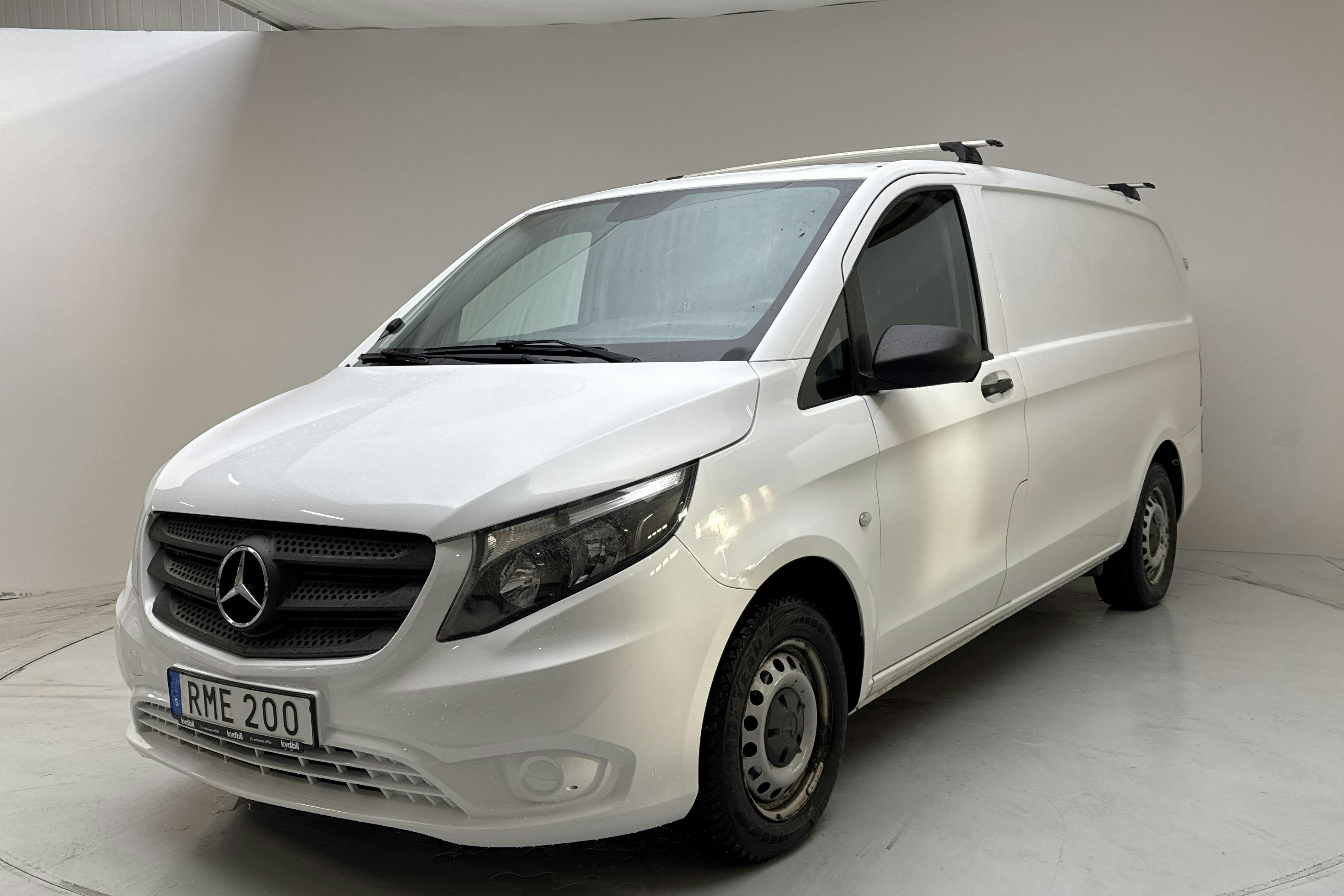 Presentation photo 1 of 13: Mercedes Vito 116 CDI W640 (163hk) - 114 910 km - Automatic - white - 2018