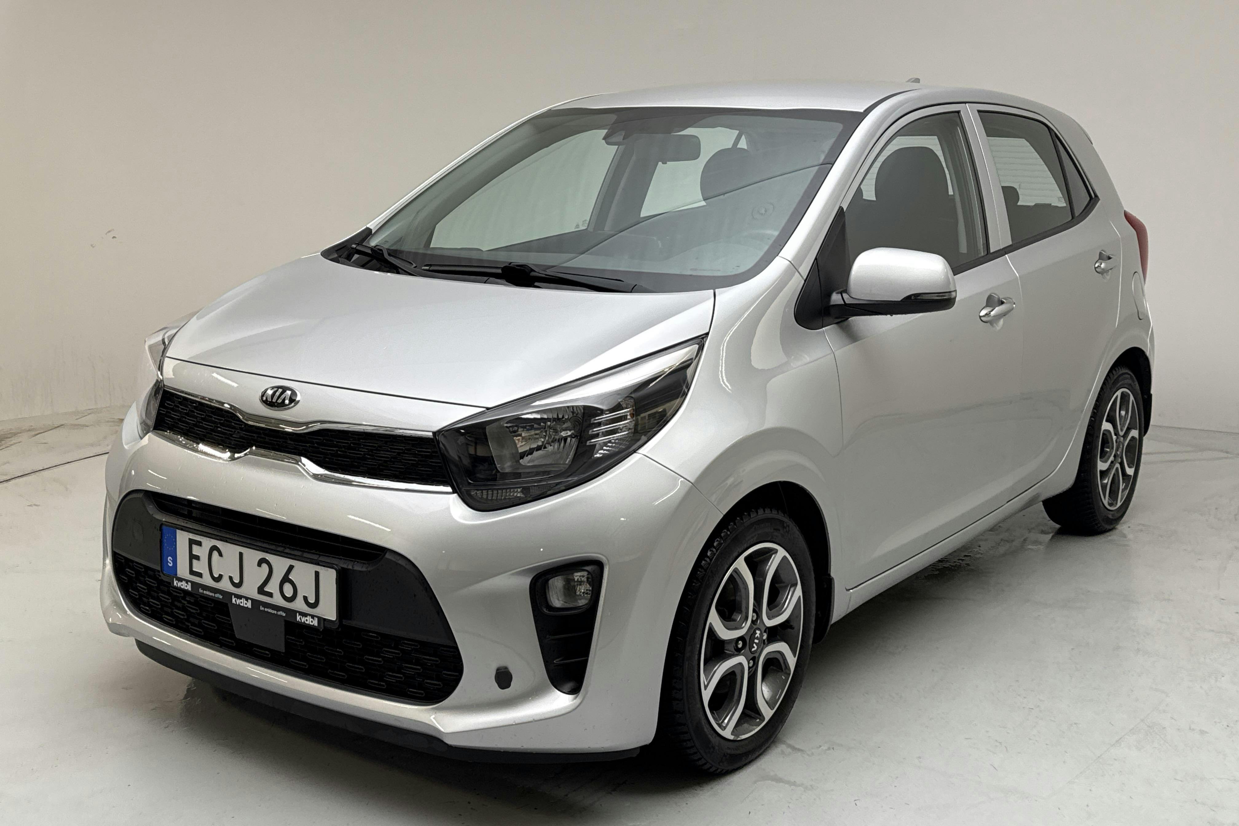 Presentation photo 1 of 12: KIA Picanto 1.0 DPI (67hk) - 65 270 km - Automatic - gray - 2021