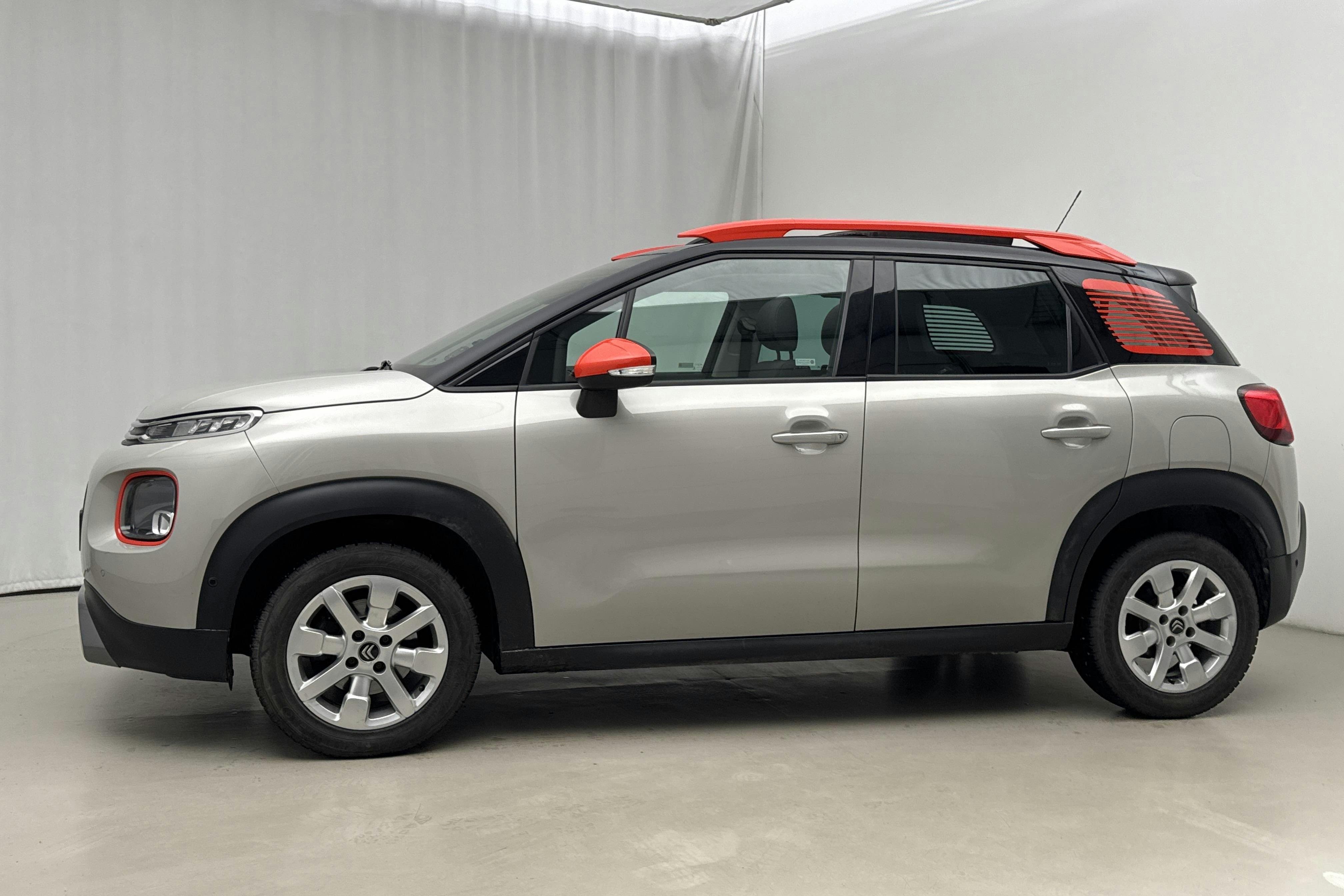 Presentation photo 2 of 25: Citroën C3 Aircross PureTech (110hk) - 28 480 km - Automatic - brown - 2018