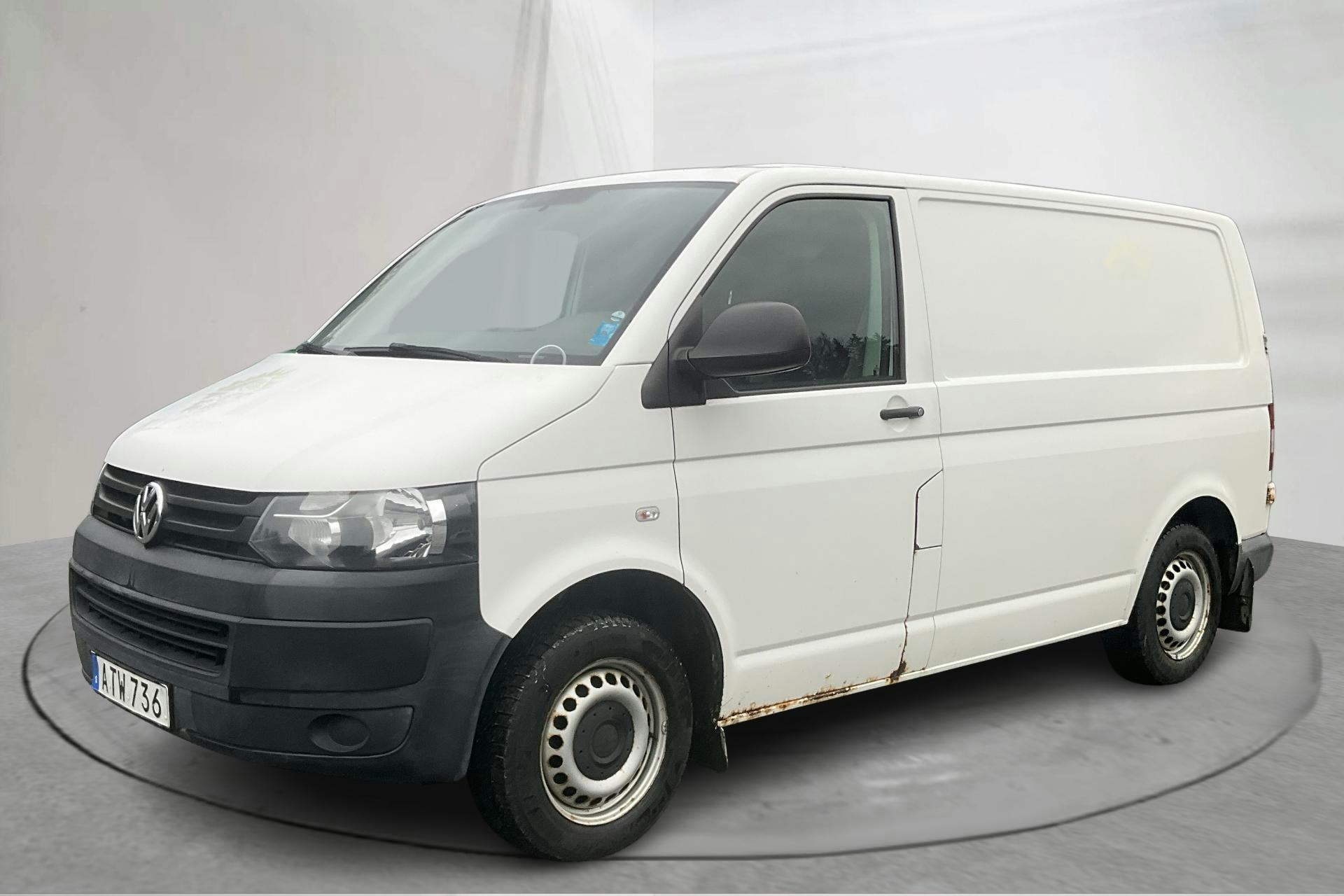 Presentation photo 1 of 13: VW Transporter T5 2.0 TDI (102hk) - 229 310 km - Manual - white - 2014