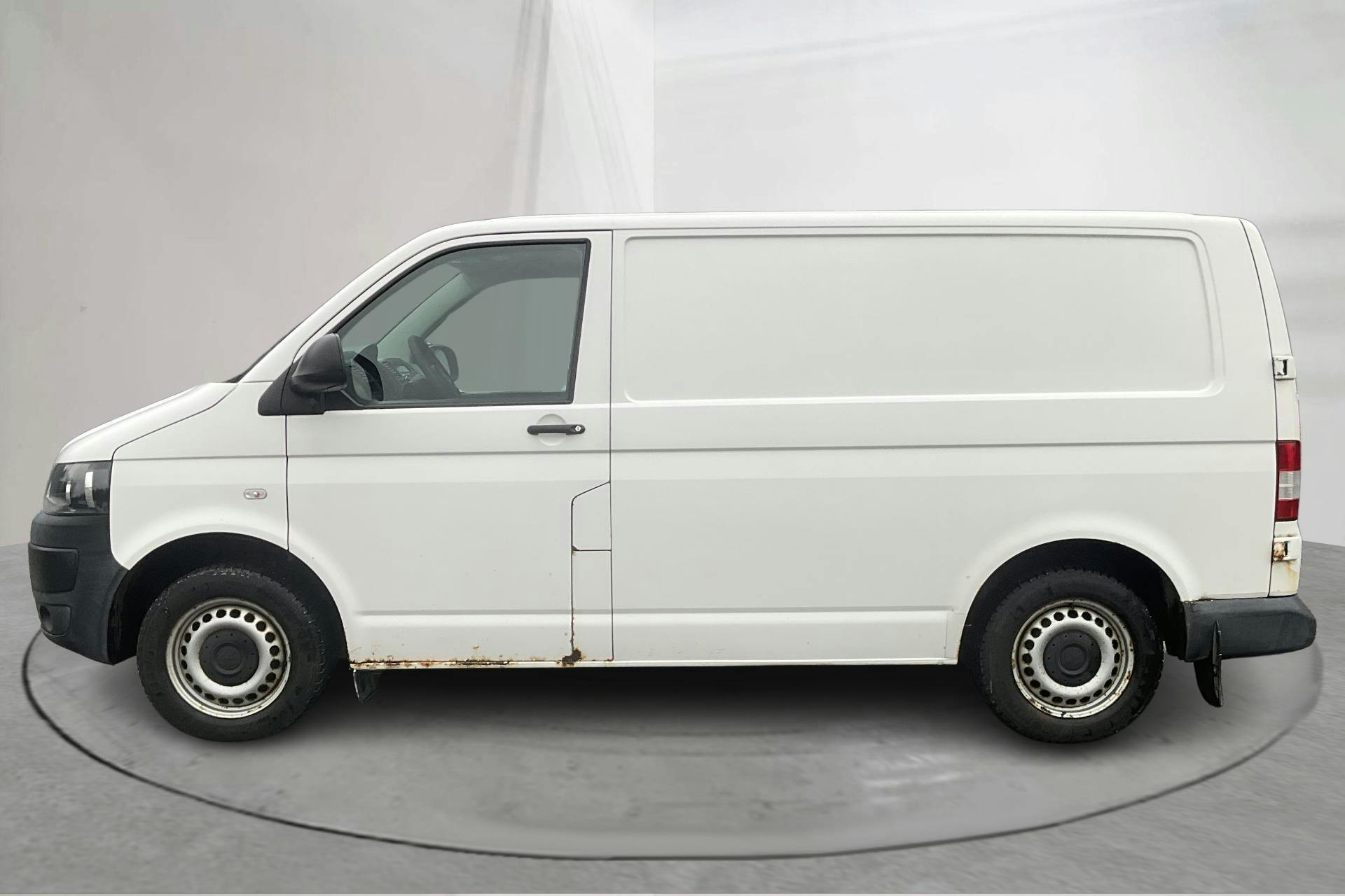 Presentation photo 2 of 13: VW Transporter T5 2.0 TDI (102hk) - 229 310 km - Manual - white - 2014