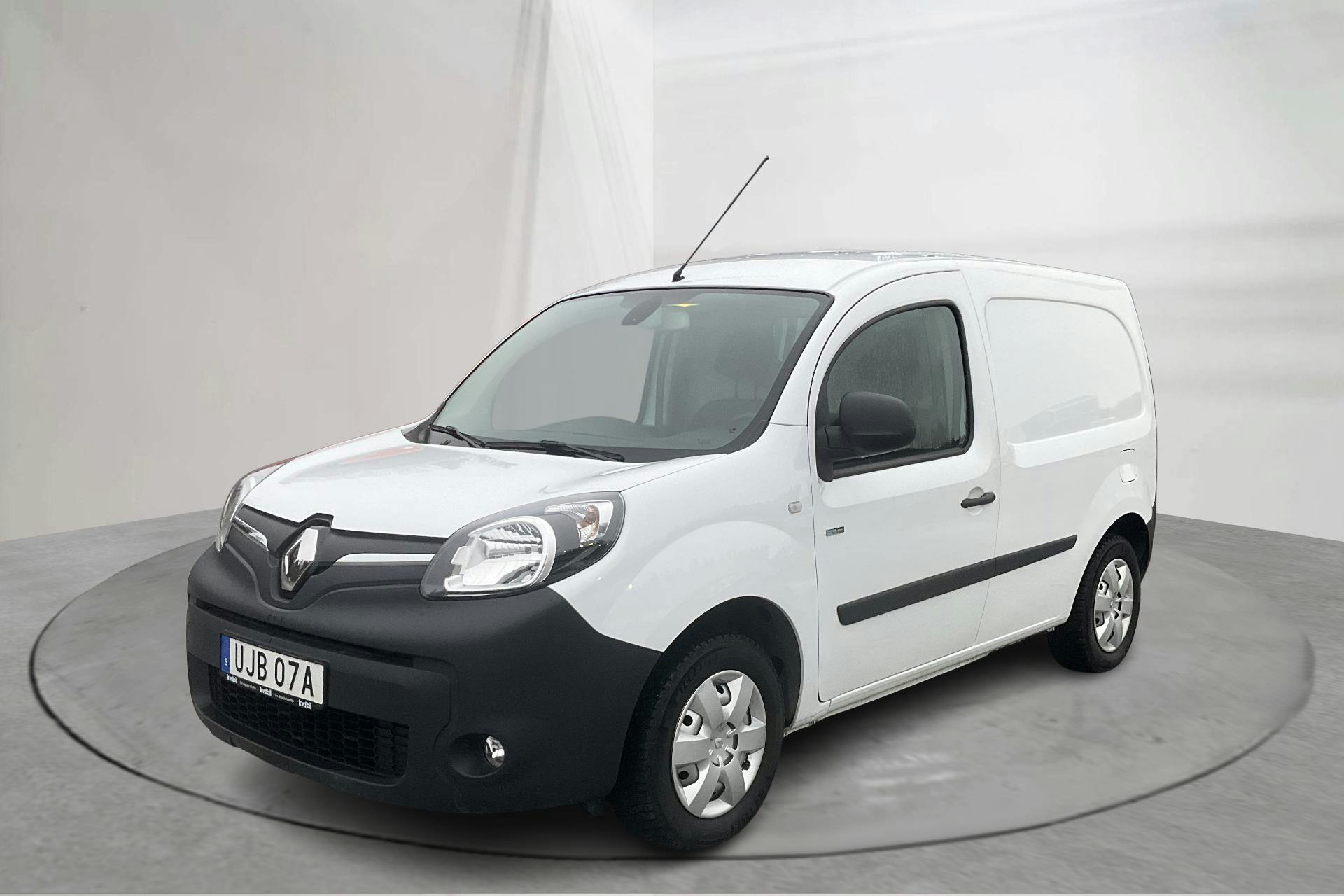 Presentationsfoto 1 av 15: Renault Kangoo Z.E Power Plus 33kWh Skåp (60hk) - 3 271 mil - Automat - vit - 2020