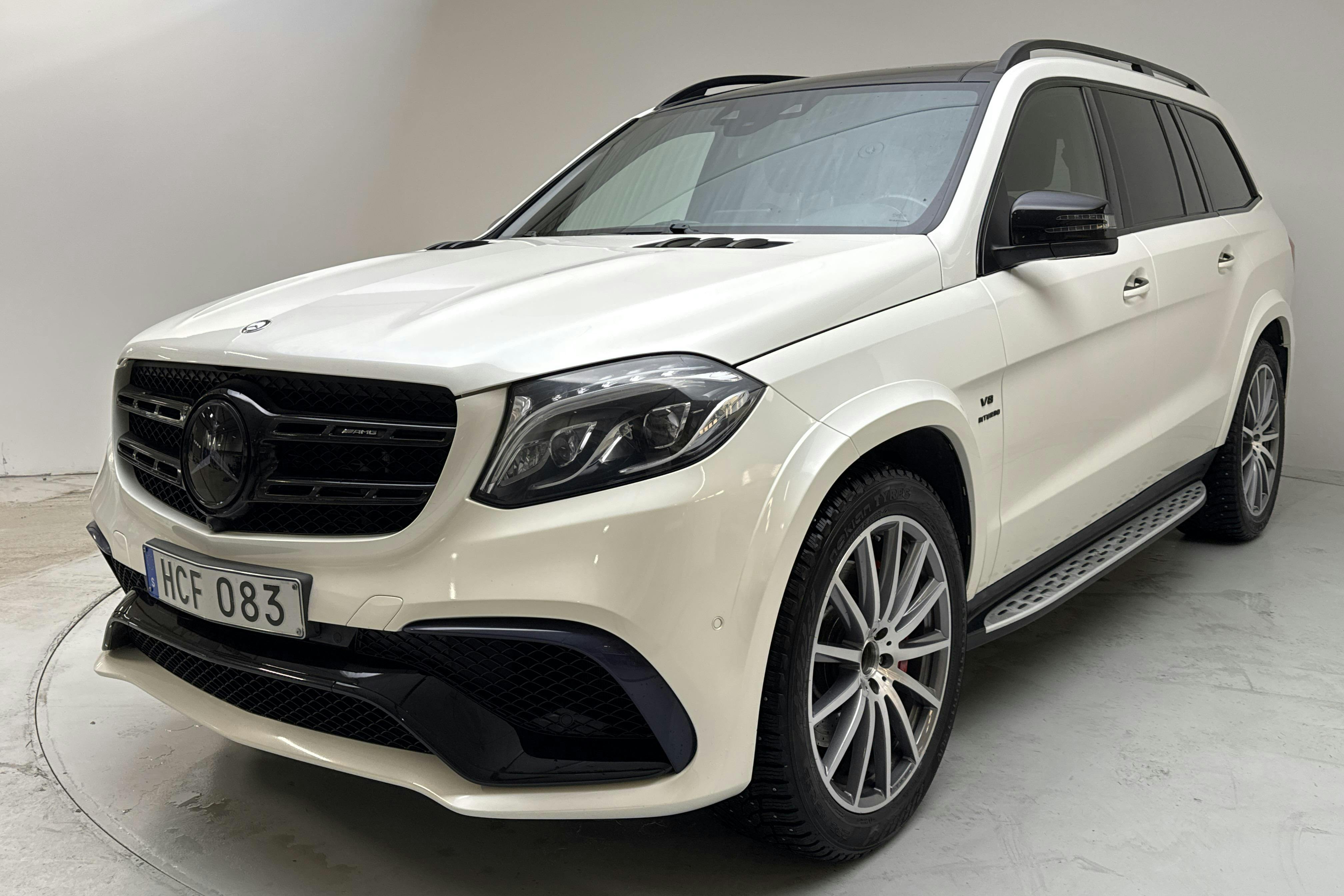 Presentation photo 1 of 23: Mercedes GLS 63 AMG S 4MATIC W166 (585hk) - 118 990 km - Automatic - white - 2016