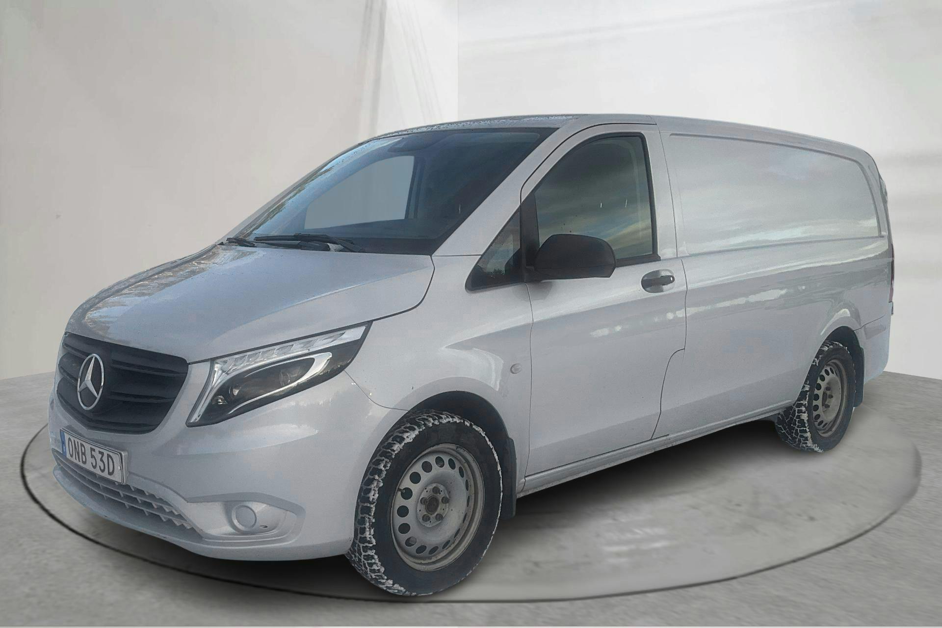 Presentation photo 1 of 13: Mercedes Vito 116 CDI 4MATIC W640 (163hk) - 148 730 km - Automatic - silver - 2022