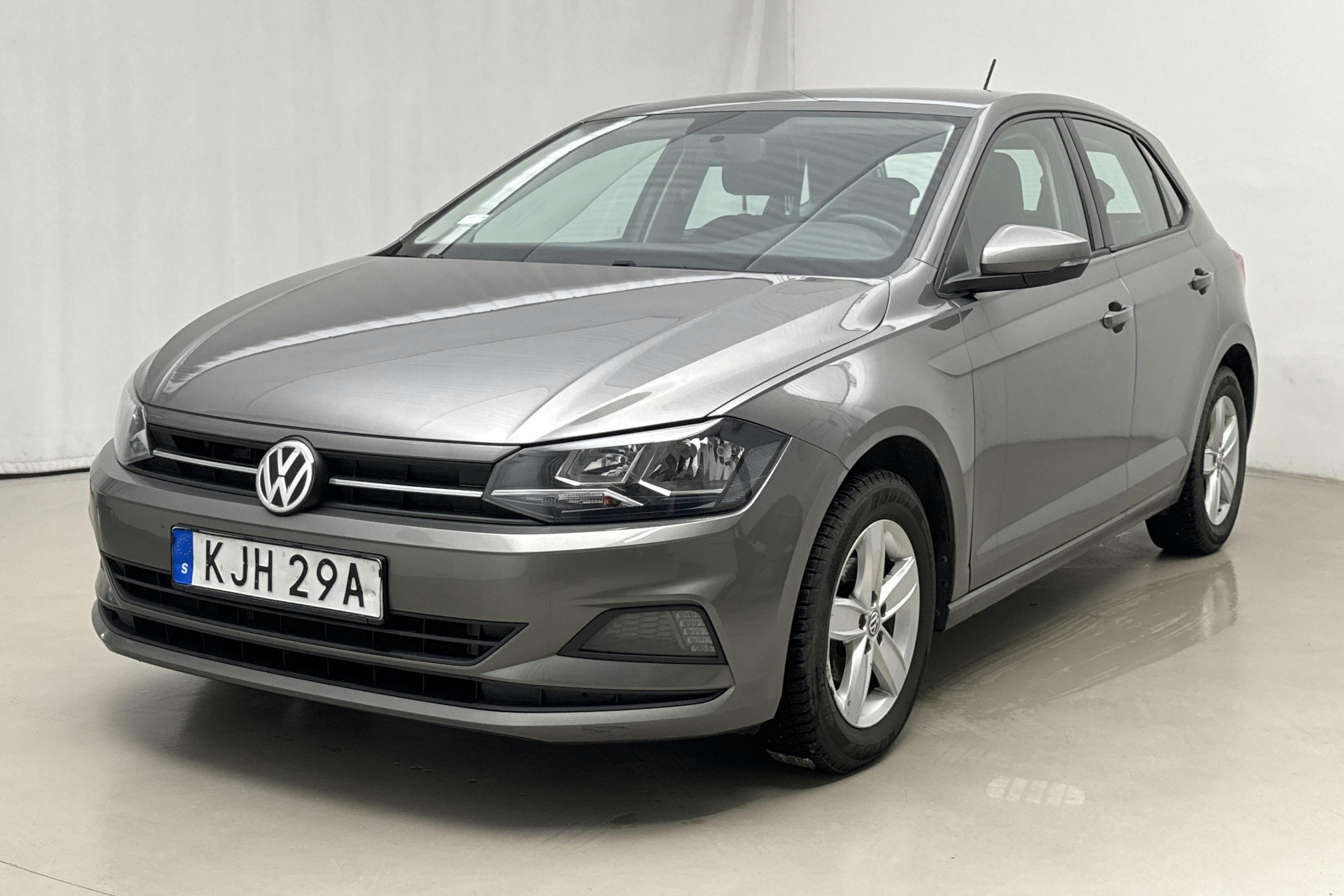 Presentation photo 1 of 15: VW Polo 1.0 TSI 5dr (95hk) - 110 580 km - Manual - Dark Grey - 2019