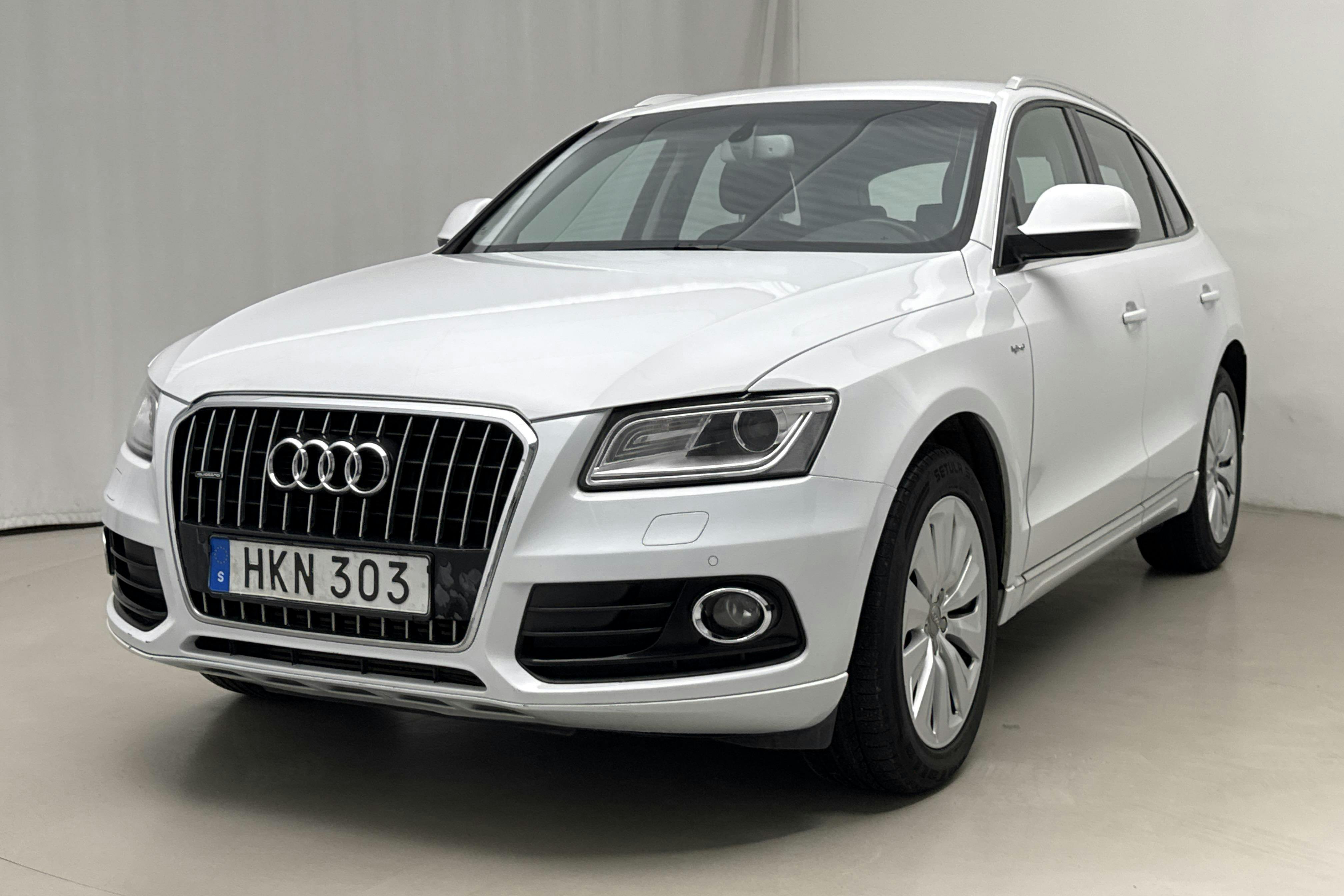 Esitlusfoto 1 aadressil 17: Audi Q5 2.0 TFSI hybrid quattro (245hk) - 146 120 km - Automaatne - valge - 2014