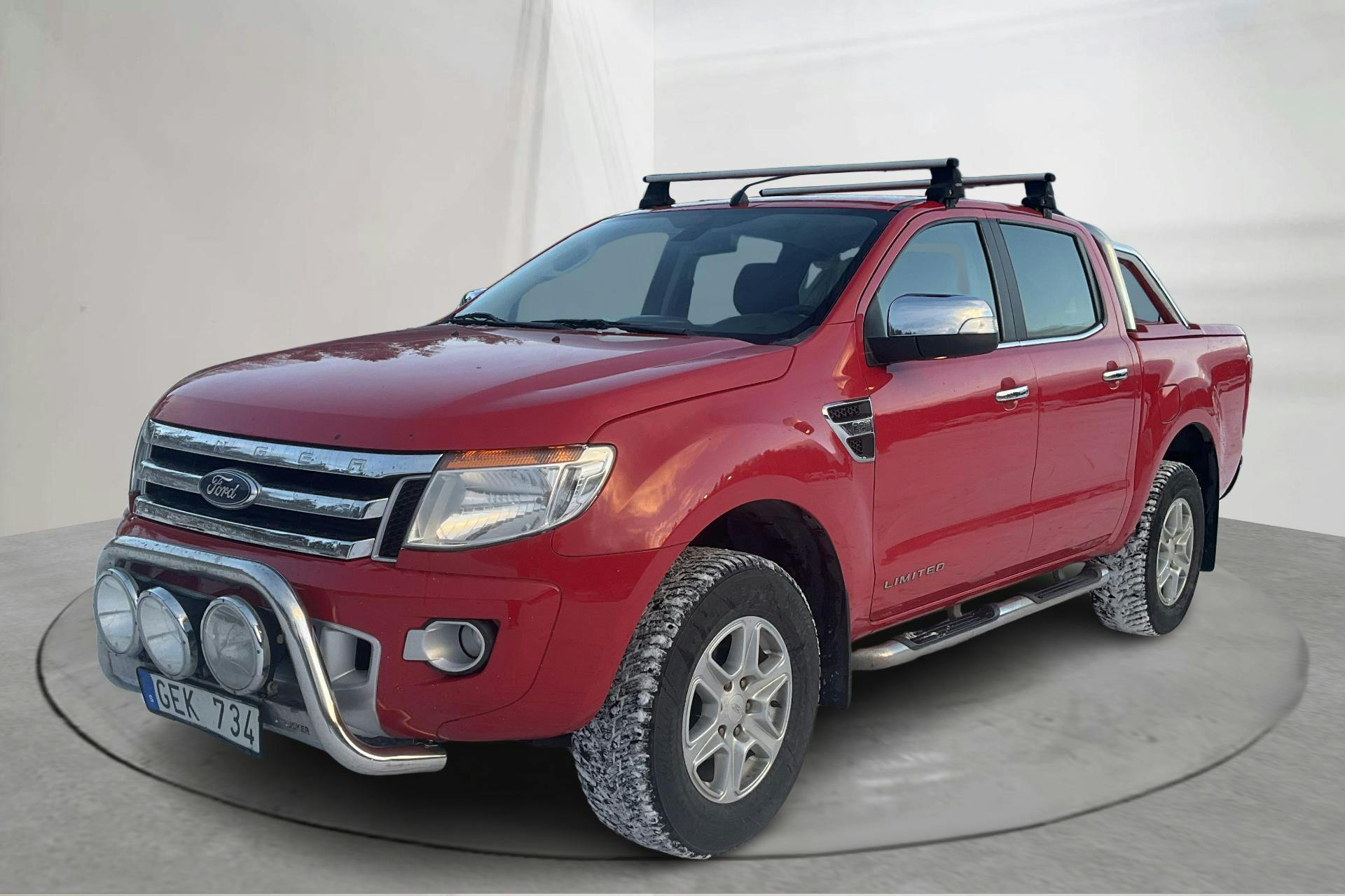 Ford Ranger 3.2 TDCi 4WD (200hk) - 15 284 mil - Manuell - röd - 2013