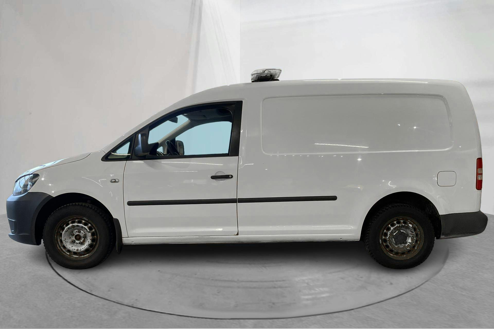 Presentation photo 2 of 12: VW Caddy 2.0 Ecofuel Maxi Skåp (109hk) - 121 090 km - Manual - white - 2012