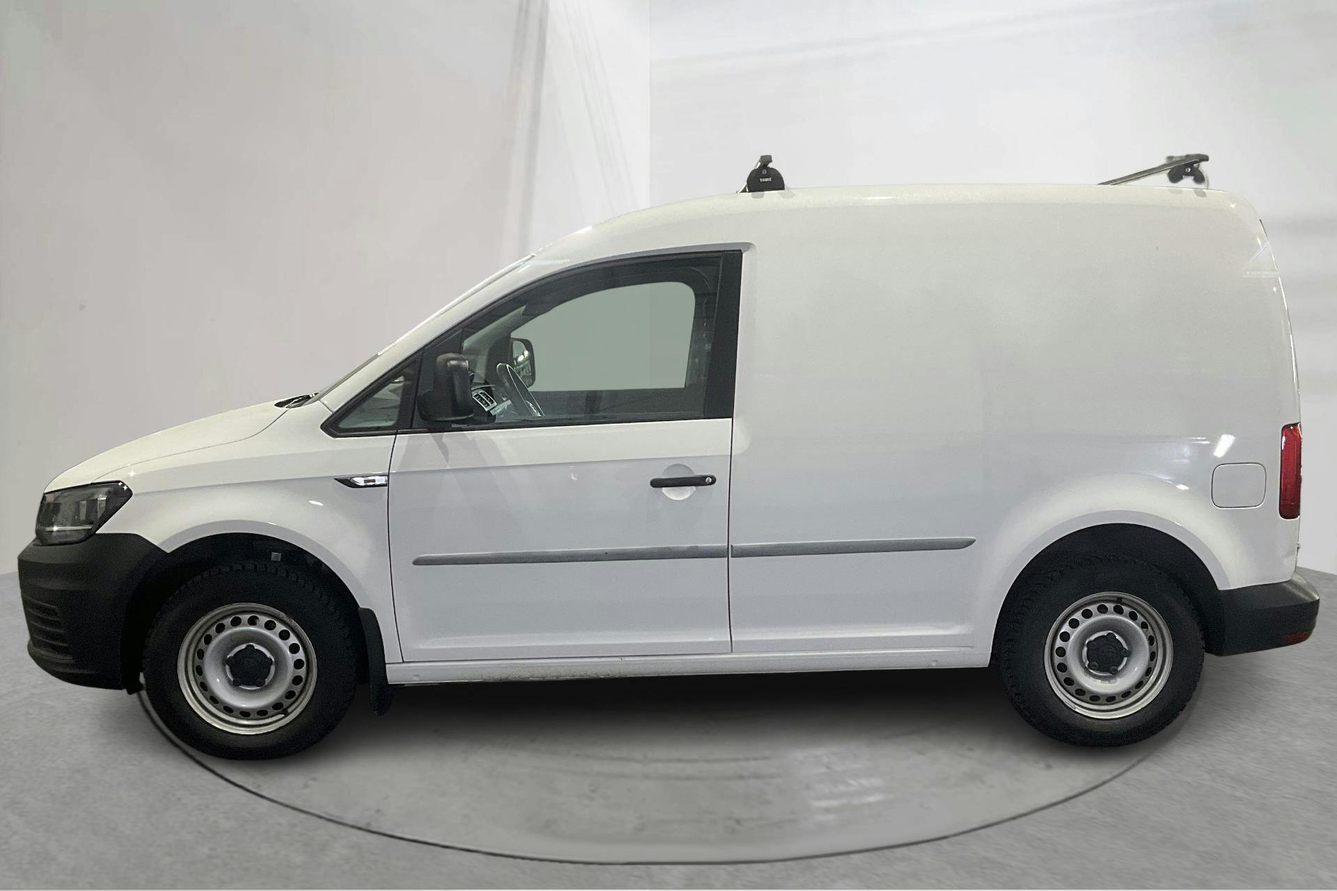 Presentation photo 2 of 12: VW Caddy 2.0 TDI (102hk) - 117 650 km - Manual - white - 2018