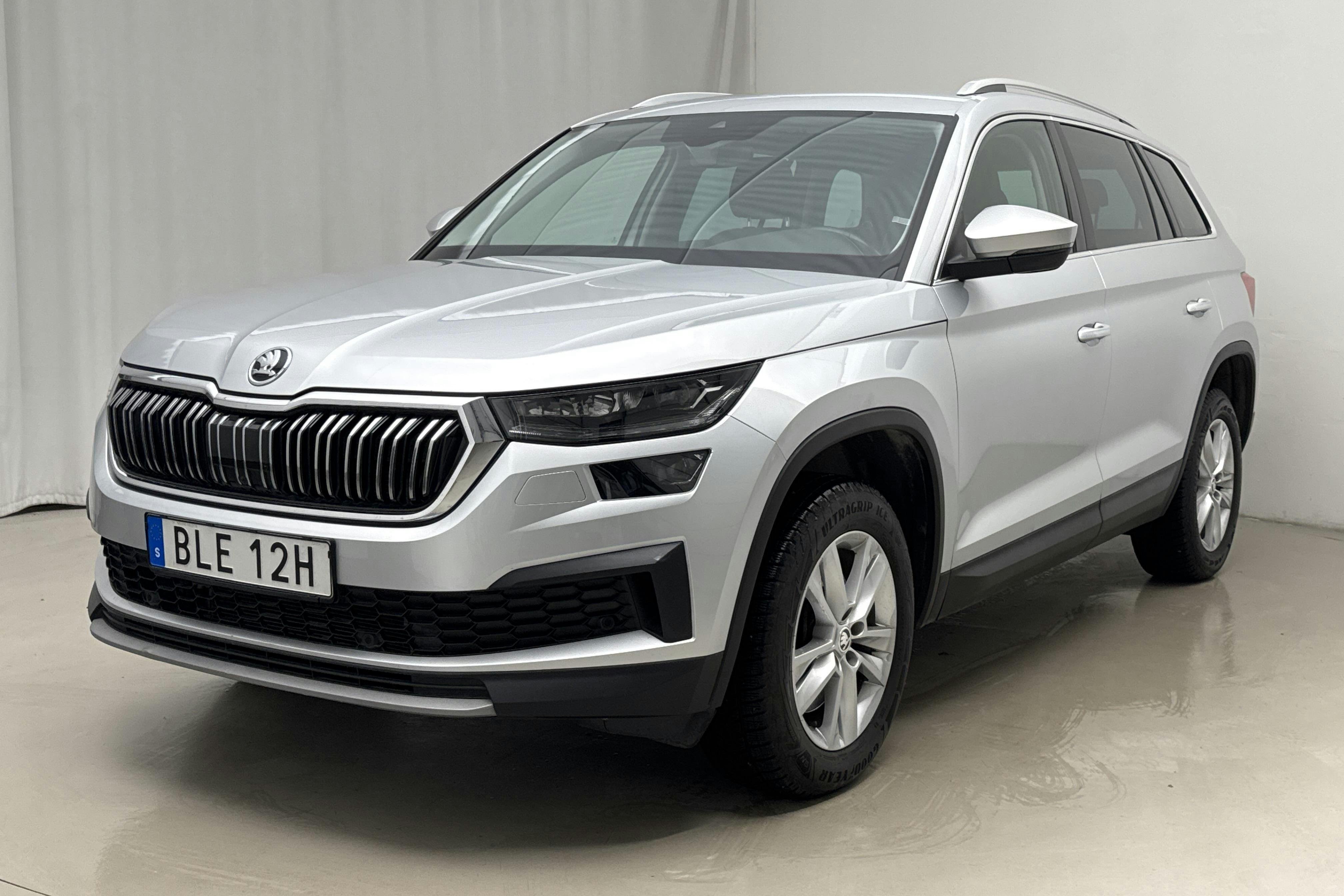 Presentation photo 1 of 20: Skoda Kodiaq 2.0 TDI 4X4 (200hk) - 51 480 km - Automatic - silver - 2022