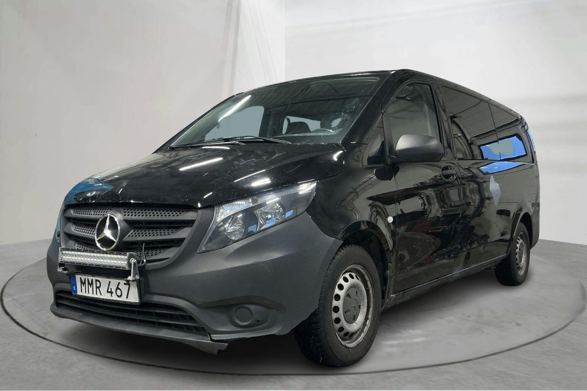 Presentation photo 1 of 14: Mercedes Vito 116 CDI W640 (163hk) - 353 450 km - Automatic - black - 2018