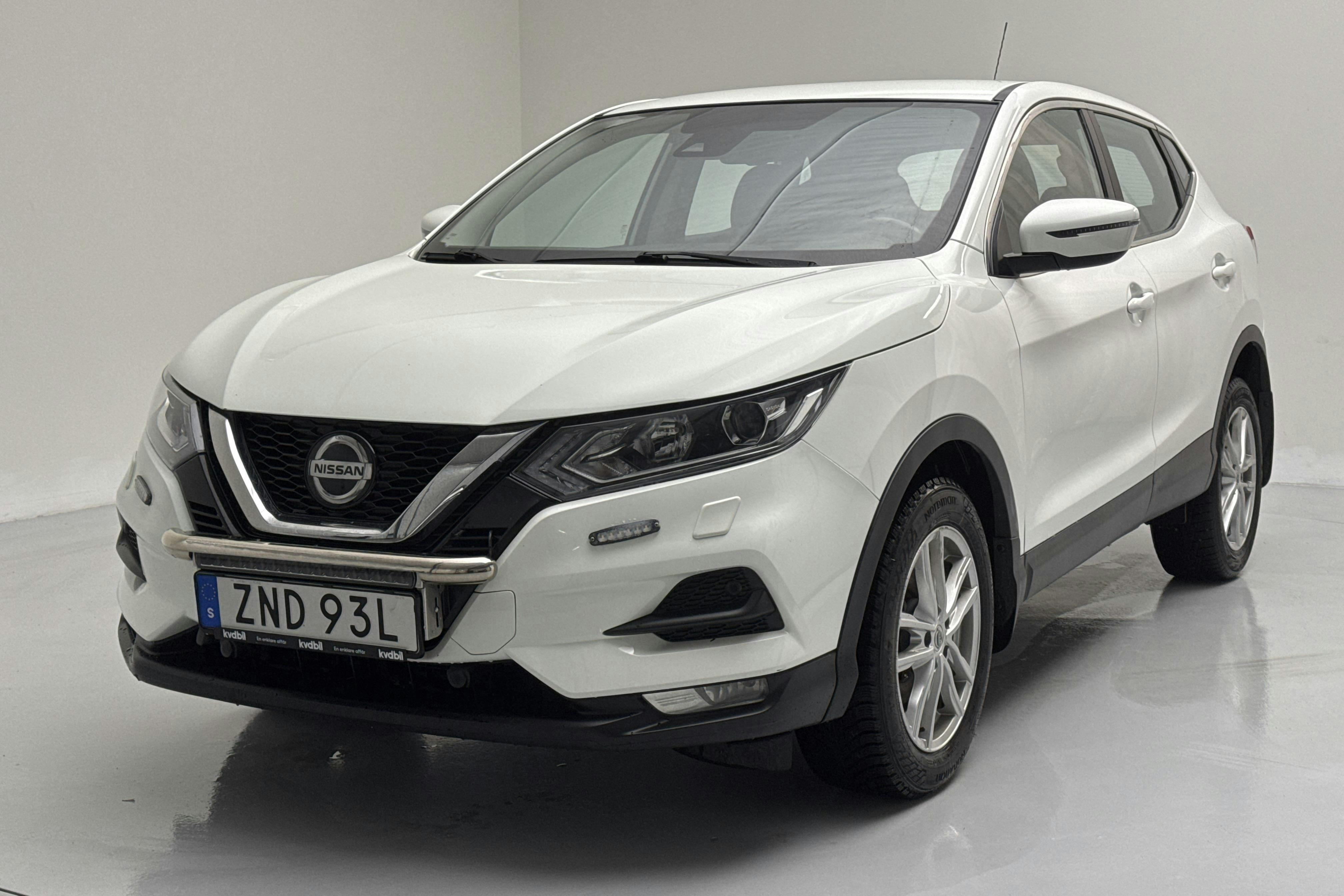 Presentation photo 1 of 12: Nissan Qashqai 1.5 dCi (115hk) - 159 730 km - Automatic - white - 2019