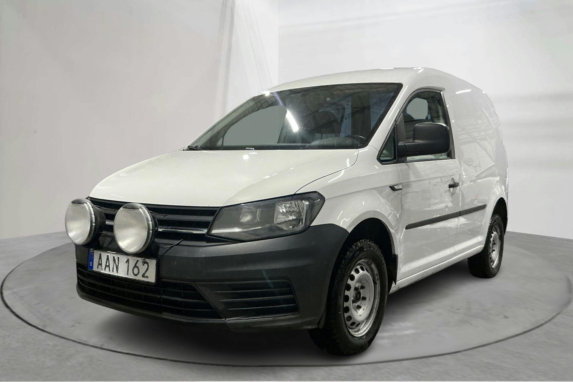 Presentation photo 1 of 15: VW Caddy 2.0 TDI Skåp 4MOTION (122hk) - 214 050 km - Manual - white - 2017