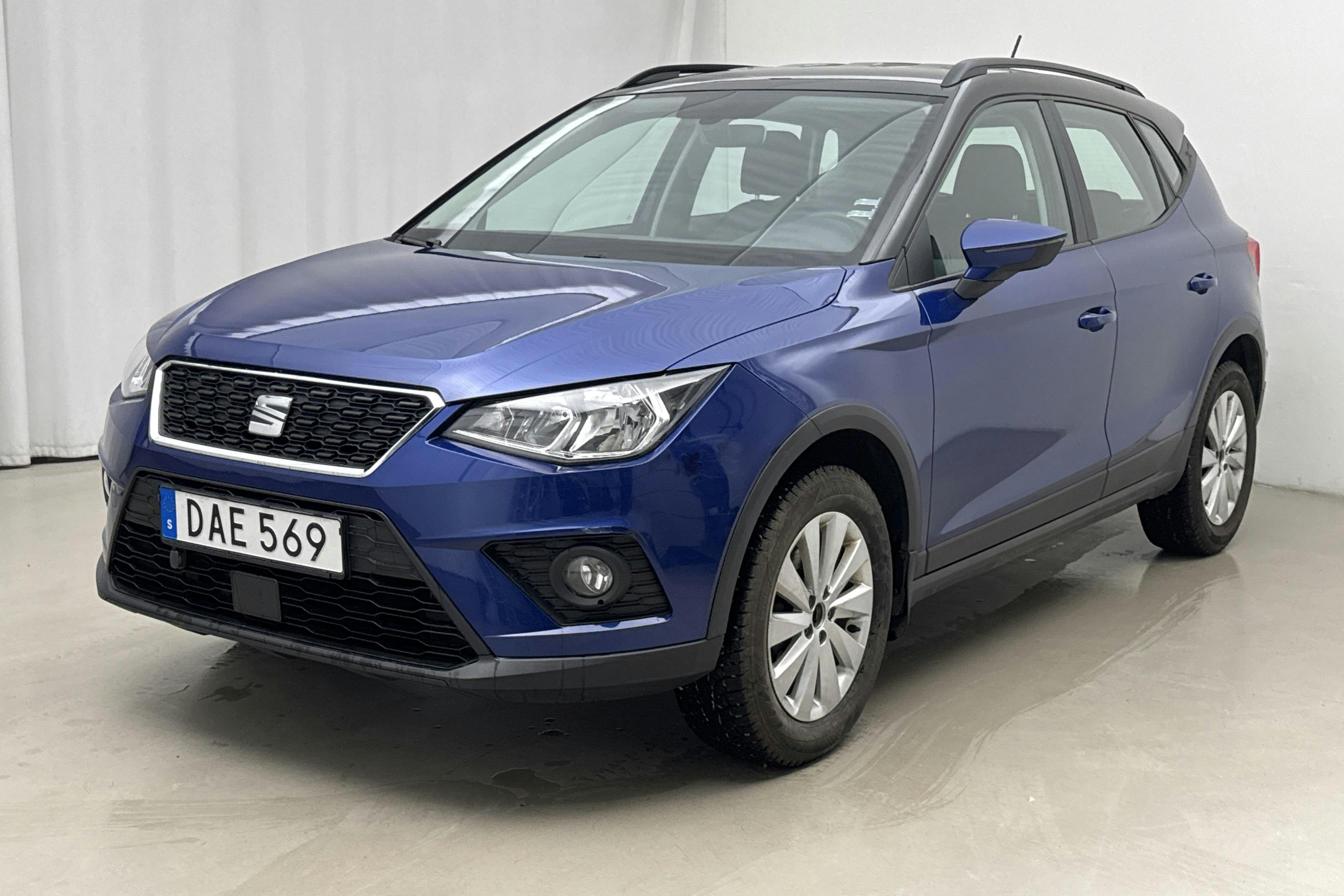 Seat Arona 1.0 TSI 5dr (95hk) - 9 410 mil - Manuell - blå - 2018