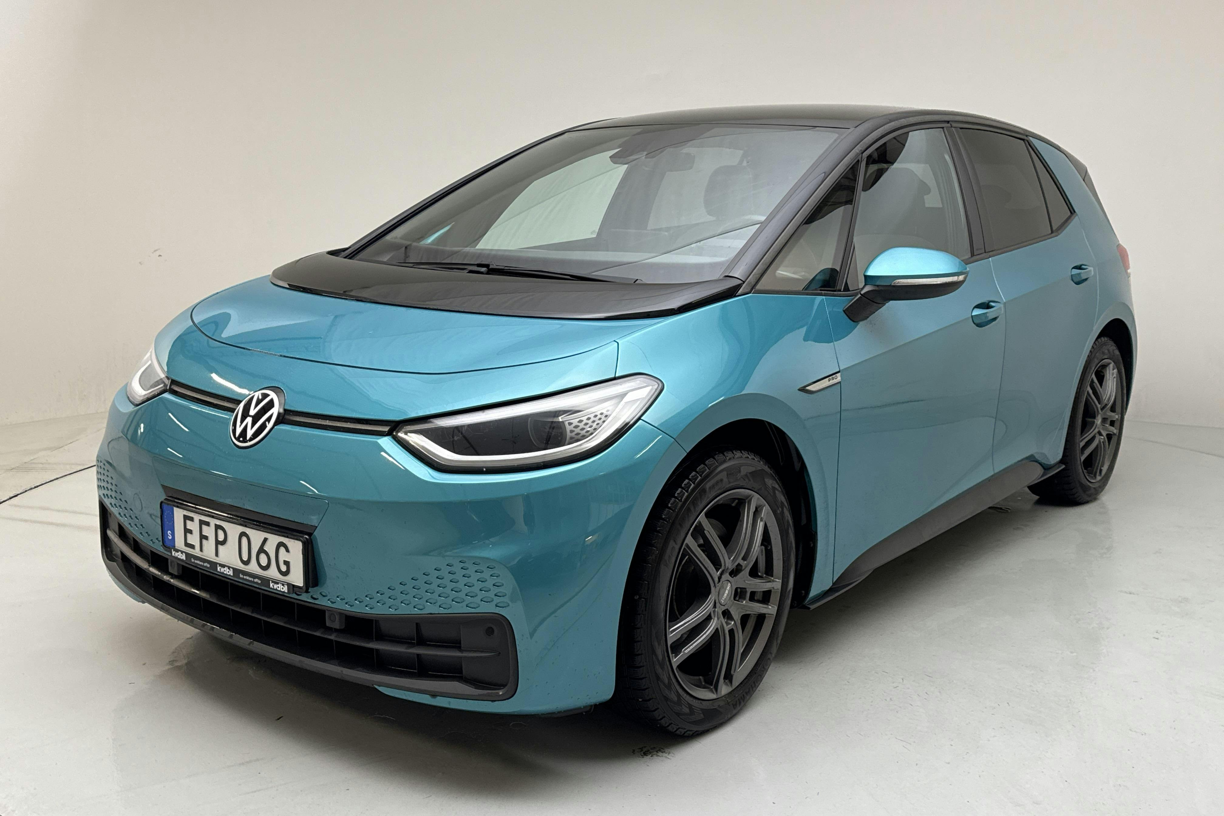 Presentation photo 1 of 19: VW ID.3 58kWh (204hk) - 59 520 km - Automatic - green - 2021