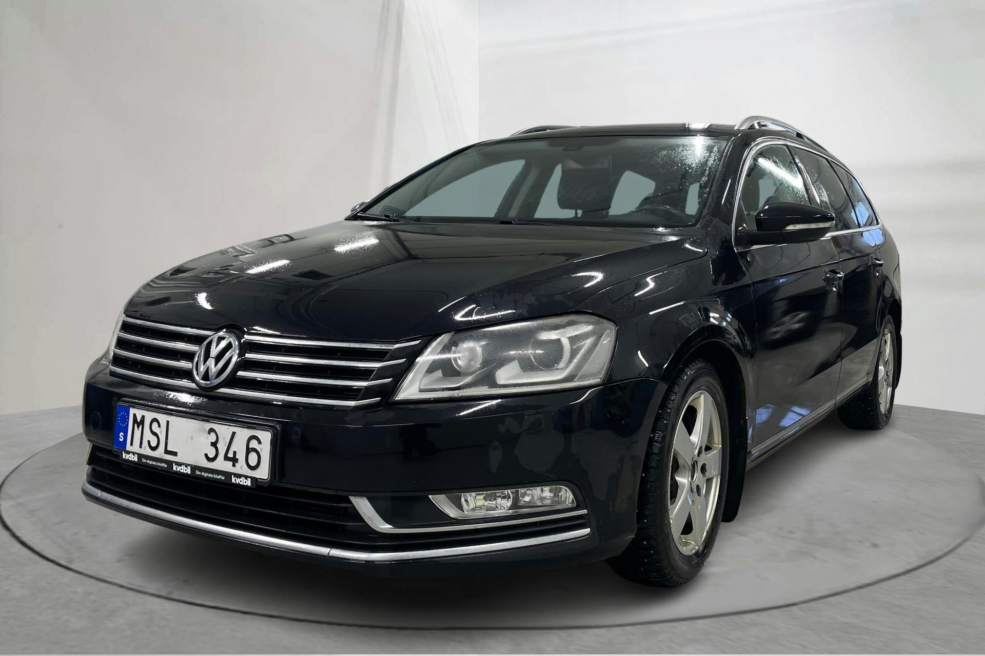 Presentationsfoto 1 av 15: VW Passat 2.0 TDI BlueMotion Technology Variant 4Motion (170hk) - 23 267 mil - Automat - svart - 2012