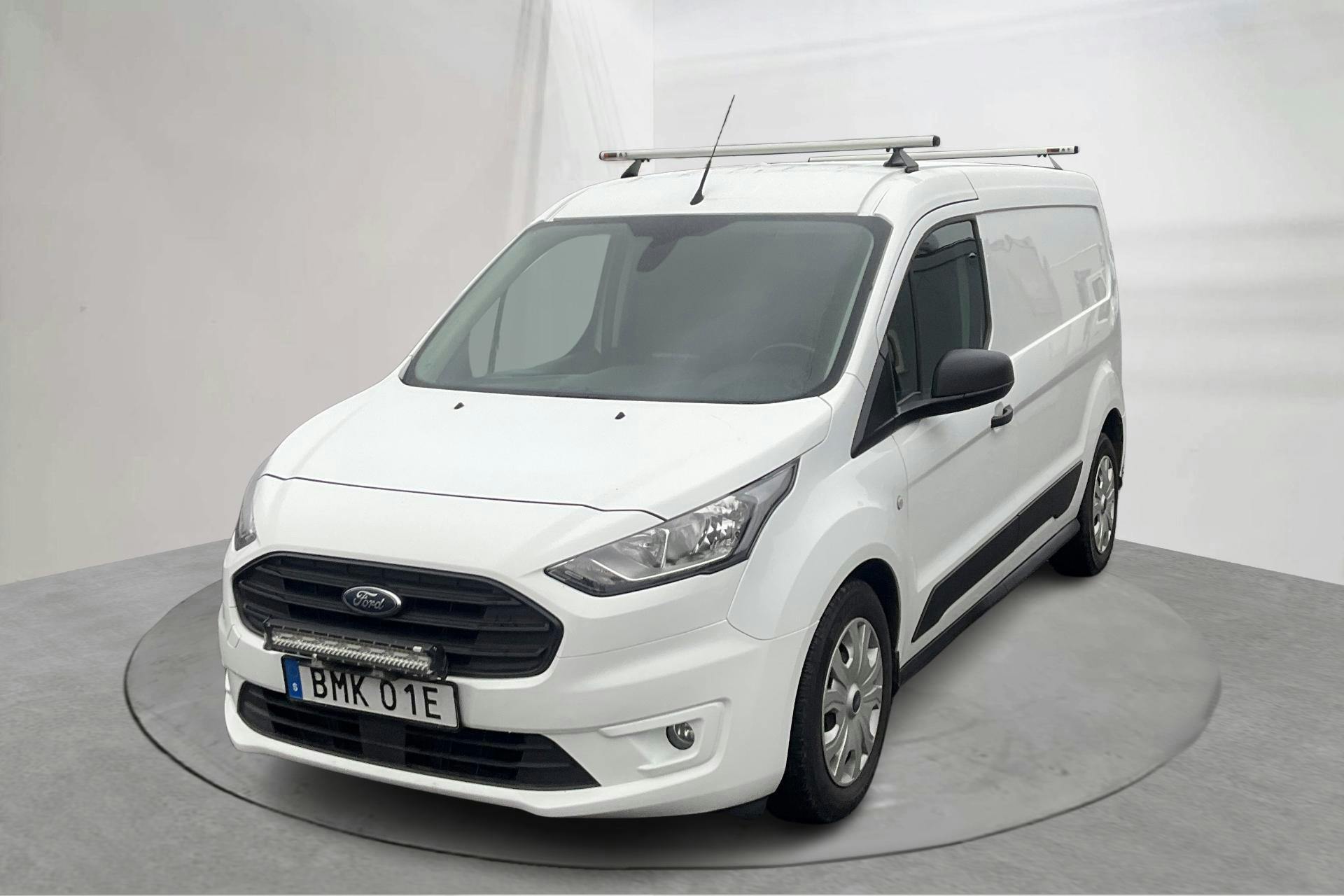 Presentation photo 1 of 13: Ford Transit Connect 1.5 EcoBlue (100hk) - 94 020 km - Automatic - white - 2021