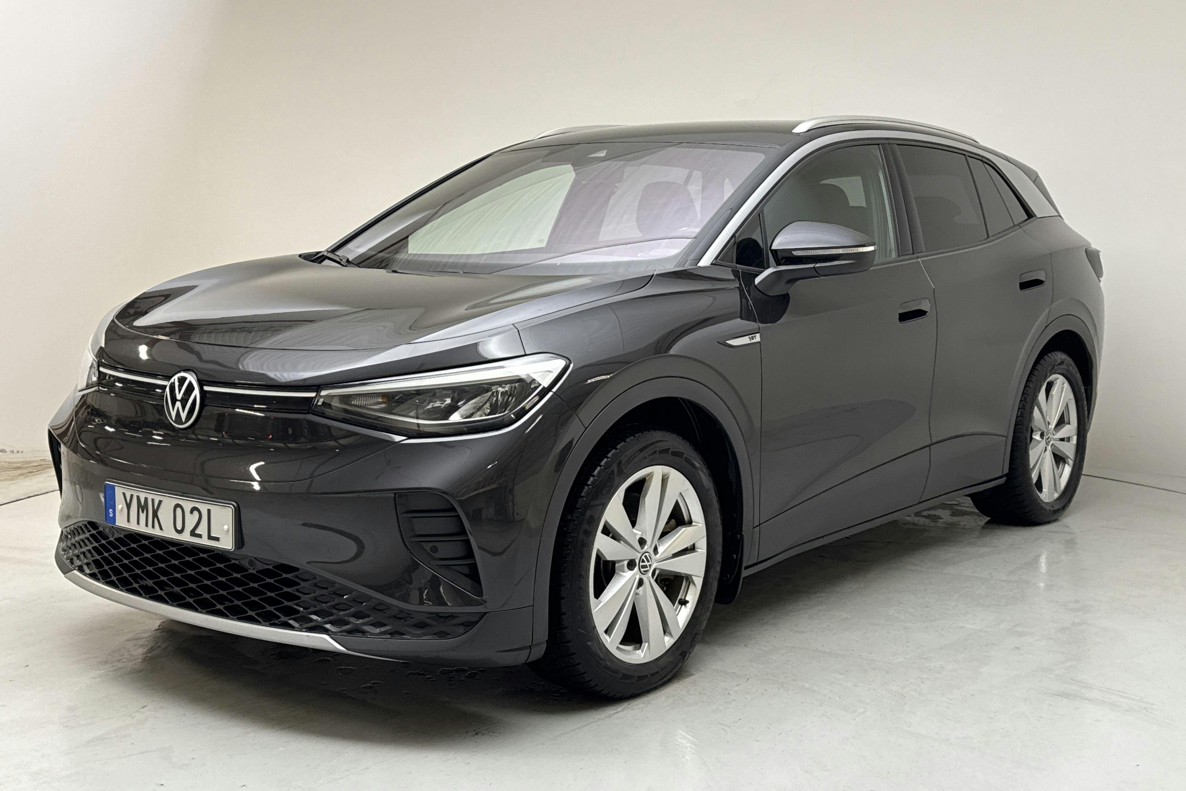 Presentation photo 1 of 19: VW ID.4 77kWh (204hk) - 102 660 km - Automatic - Dark Grey - 2021