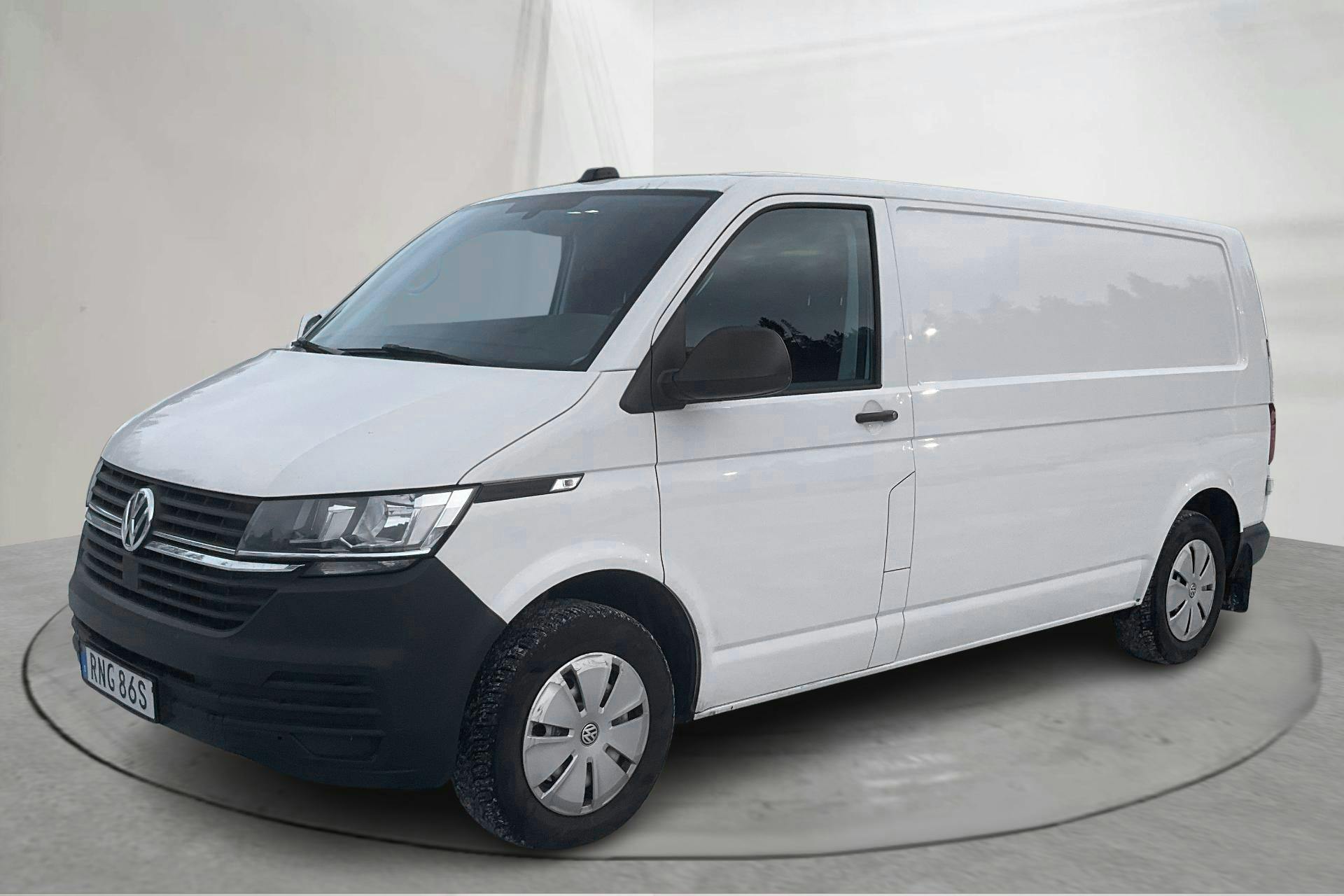 Presentation photo 1 of 13: VW Transporter T6.1 Skåp TDI (150hk) - 255 160 km - Automatic - white - 2022