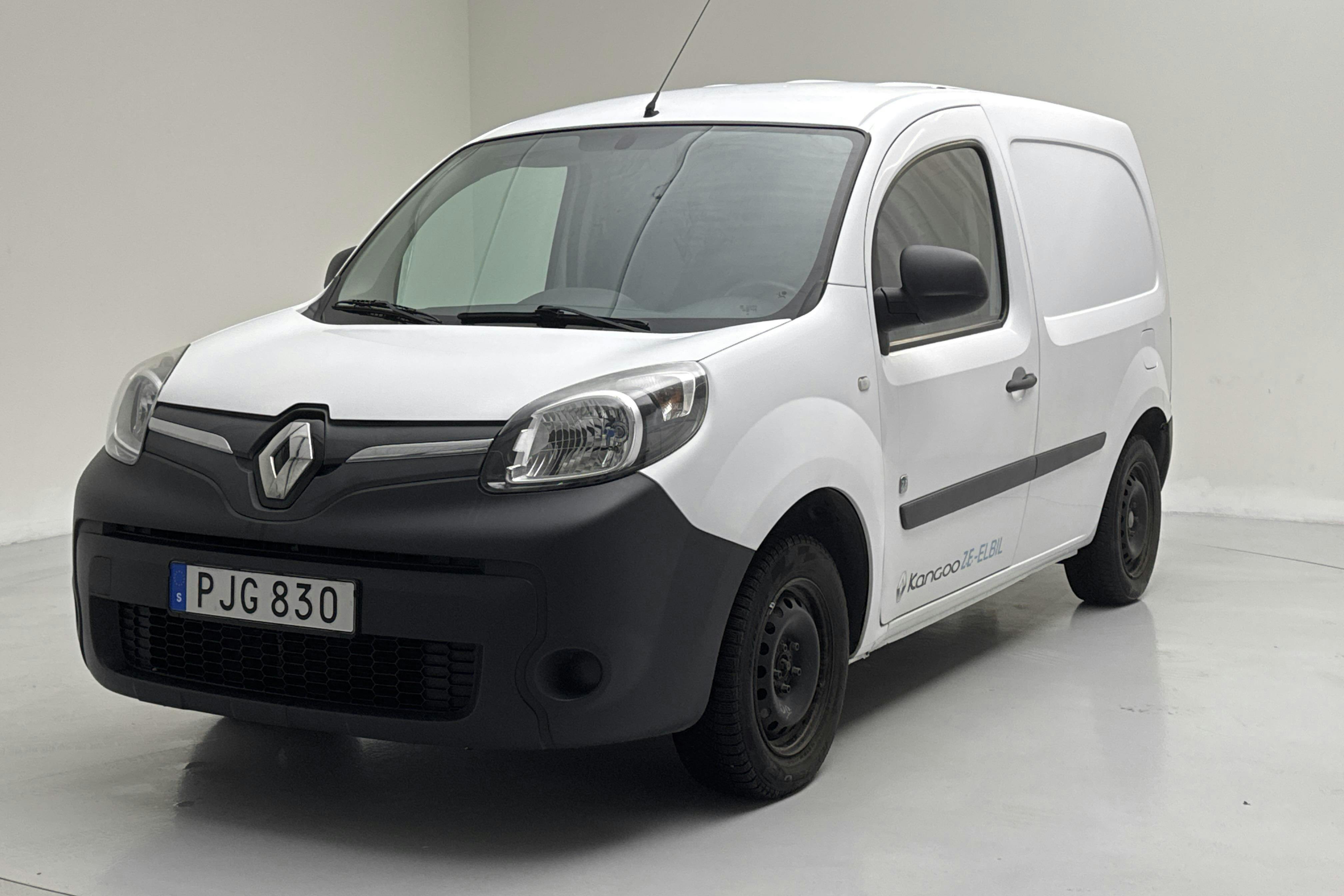Presentation photo 1 of 16: Renault Kangoo II Z.E. 22kWh Skåp (60hk) - 99 650 km - Automatic - white - 2017