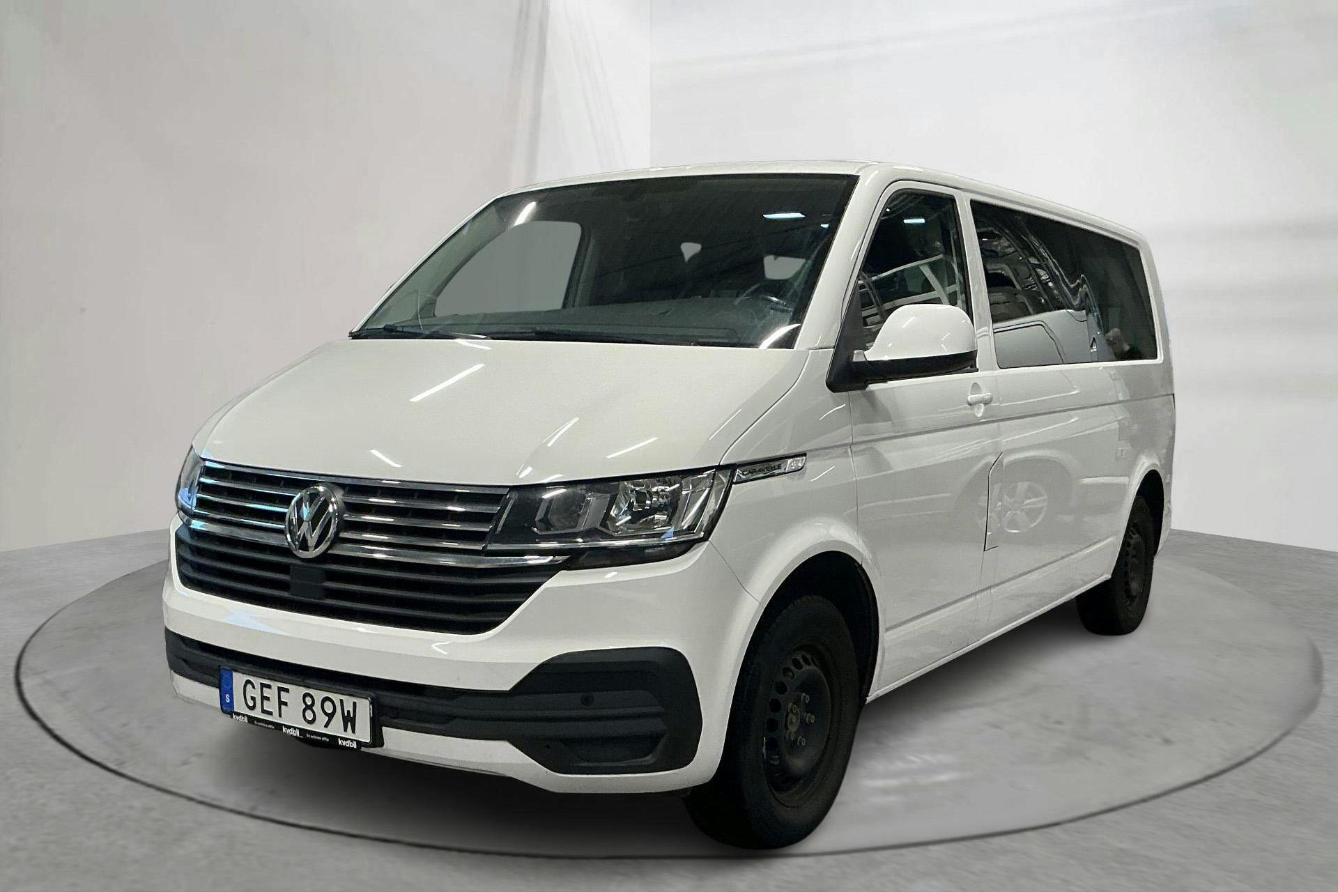 Presentation photo 1 of 17: VW Caravelle 2.0 TDI BMT (150hk) - 119 030 km - Automatic - white - 2020