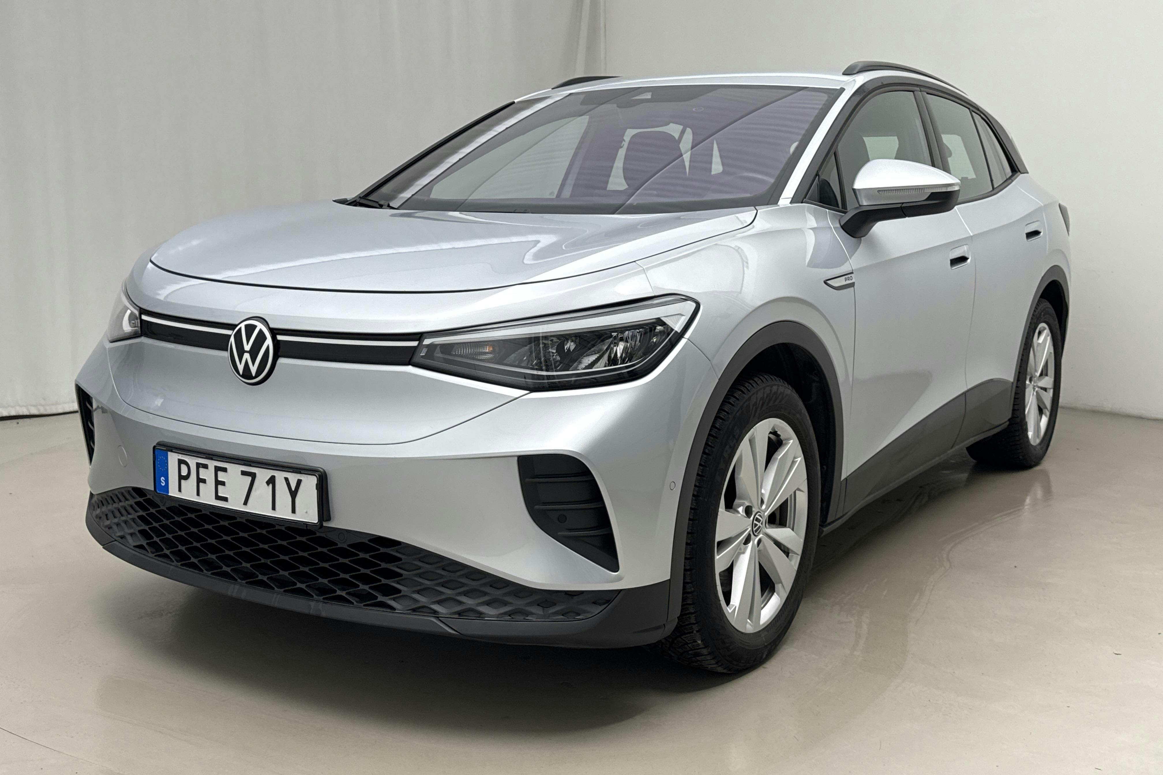 Presentation photo 1 of 20: VW ID.4 77kWh (204hk) - 90 120 km - Automatic - silver - 2023