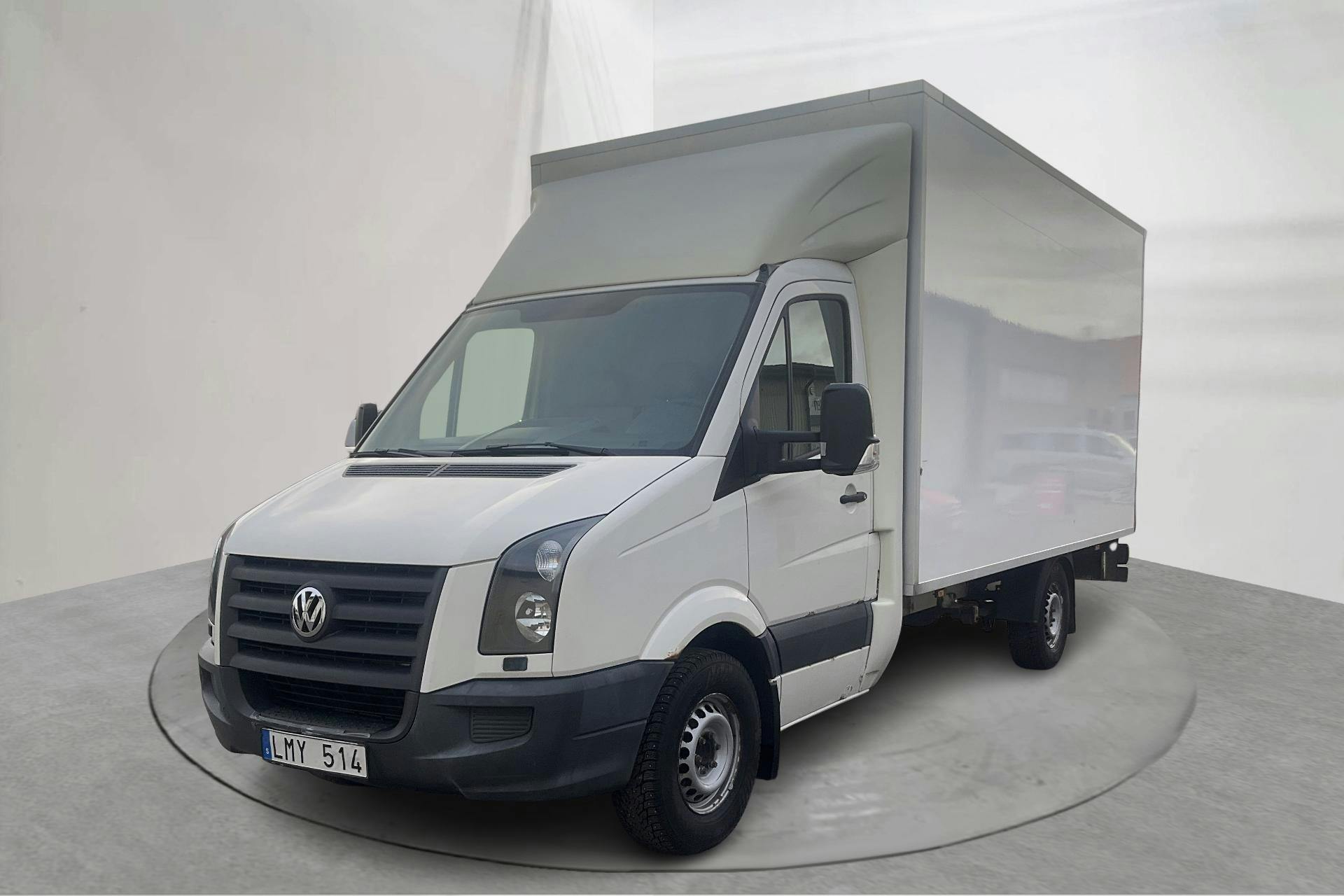 Presentationsfoto 1 av 21: VW Crafter 35 2.5 TDI Volymskåp (163hk) - 24 510 mil - Manuell - vit - 2010