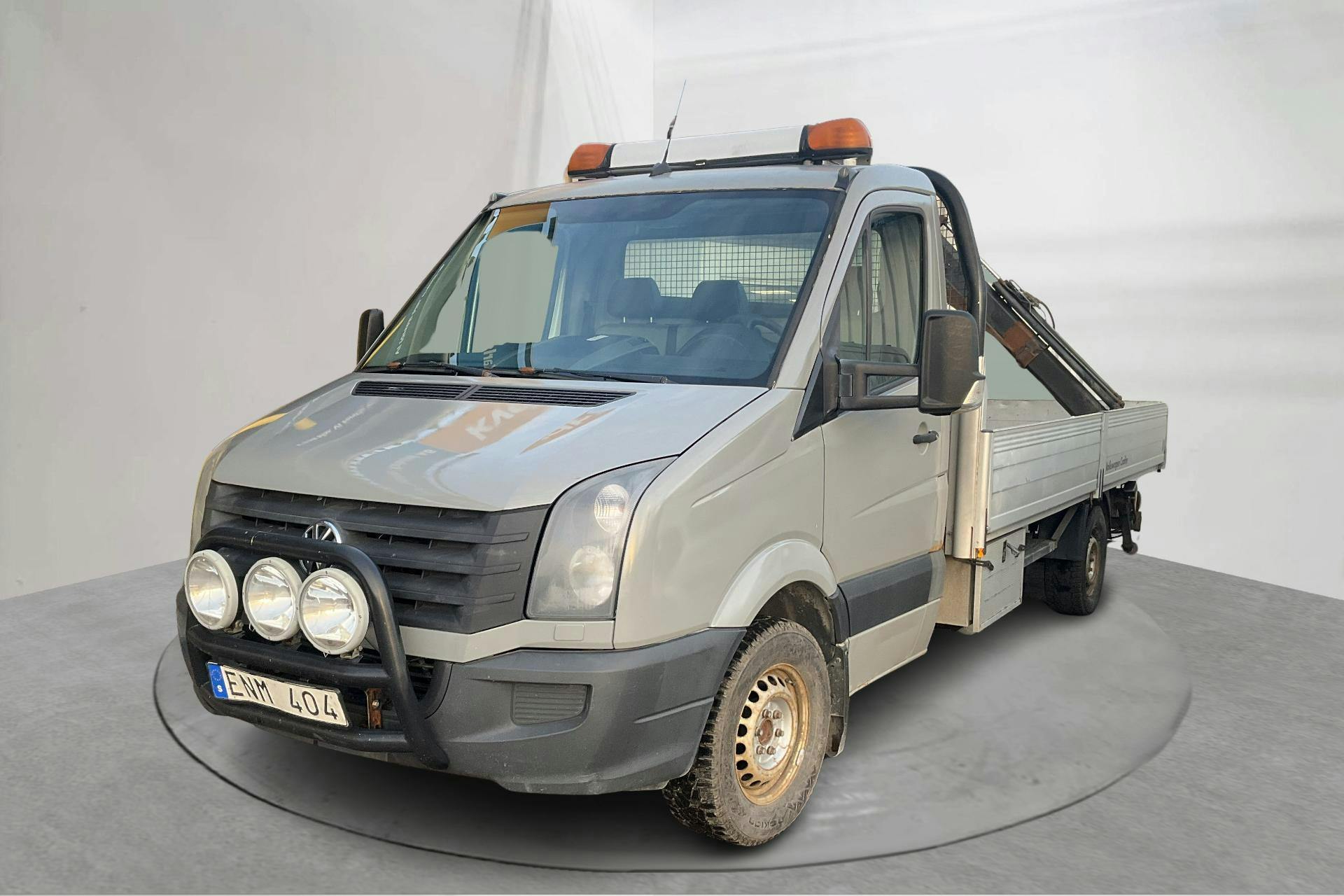 Presentation photo 1 of 13: VW Crafter 35 2.0 TDI (163hk) - 424 660 km - Manual - white - 2012