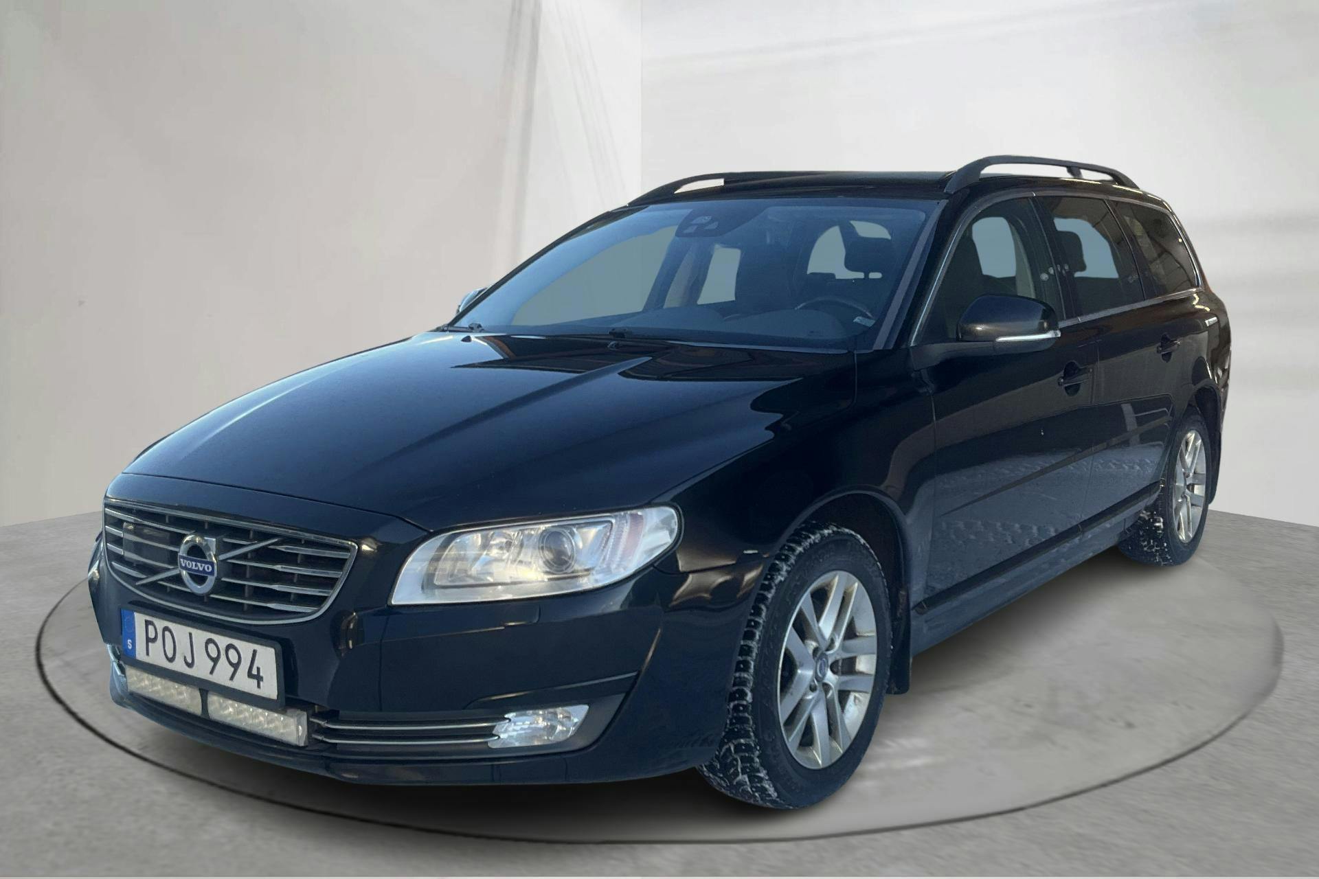 Presentation photo 1 of 15: Volvo V70 II D3 (150hk) - 244 250 km - Automatic - black - 2016