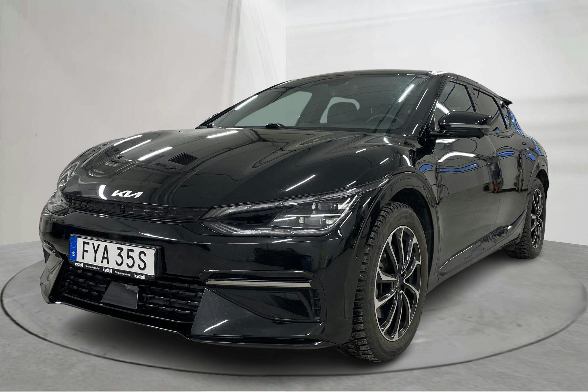 Presentation photo 1 of 22: KIA EV6 AWD (325hk) - 38 300 km - Automatic - black - 2023