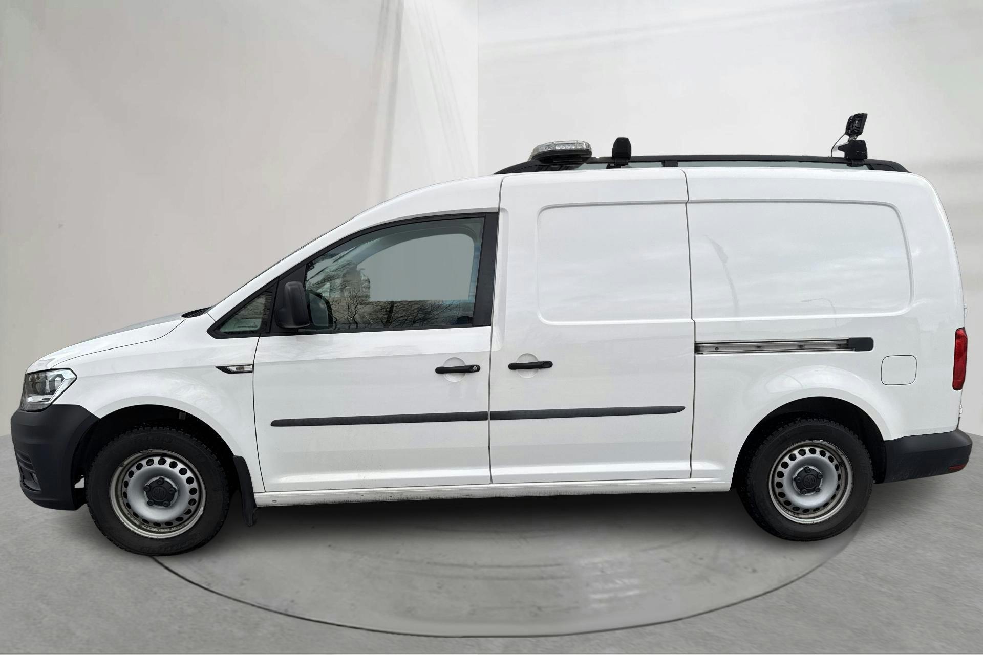 Presentation photo 2 of 16: VW Caddy 1.4 TGI Maxi Skåp (110hk) - 97 590 km - Manual - white - 2020