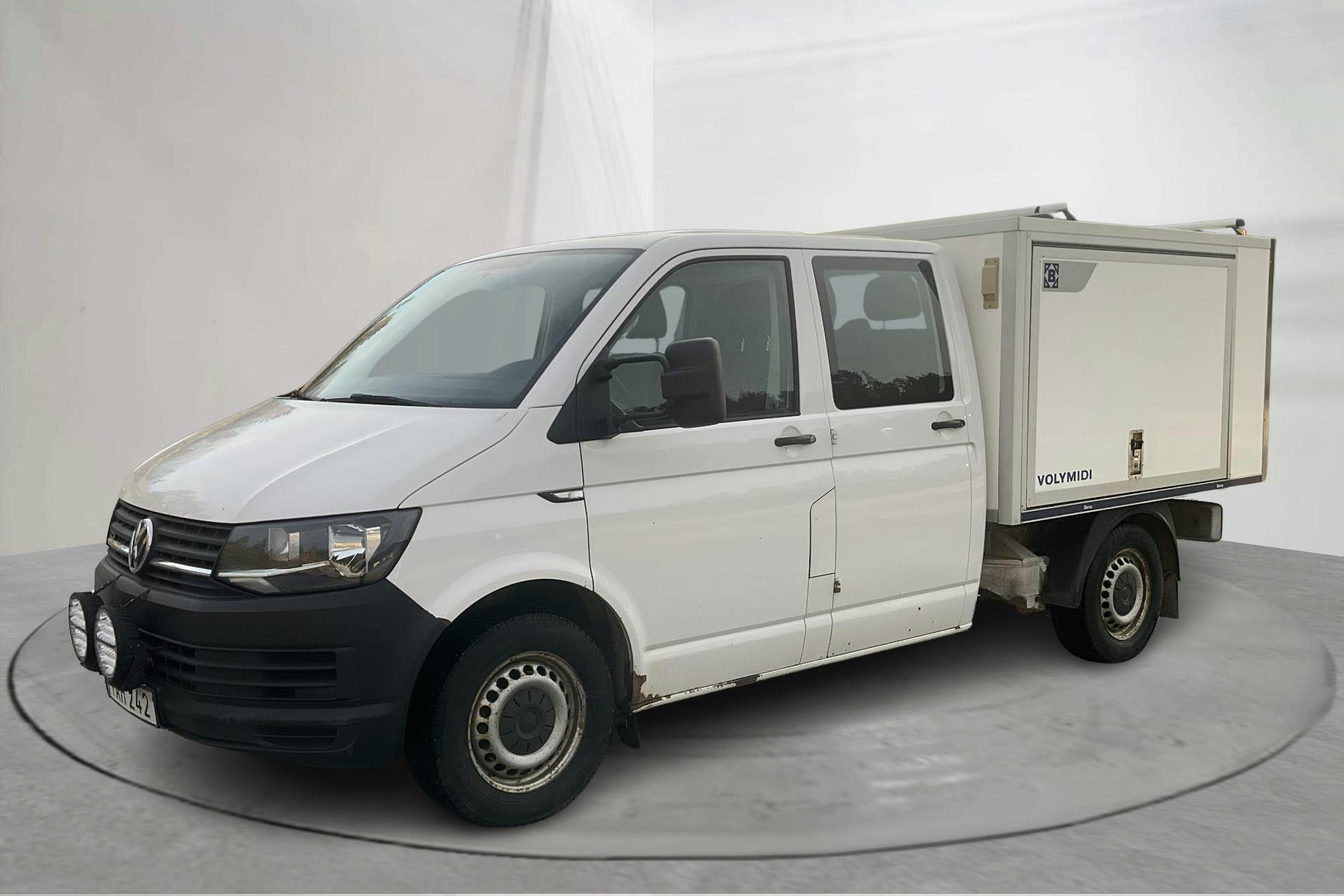 Presentation photo 1 of 13: VW Transporter T6 2.0 TDI BMT 4MOTION (150hk) - 154 520 km - Manual - white - 2017