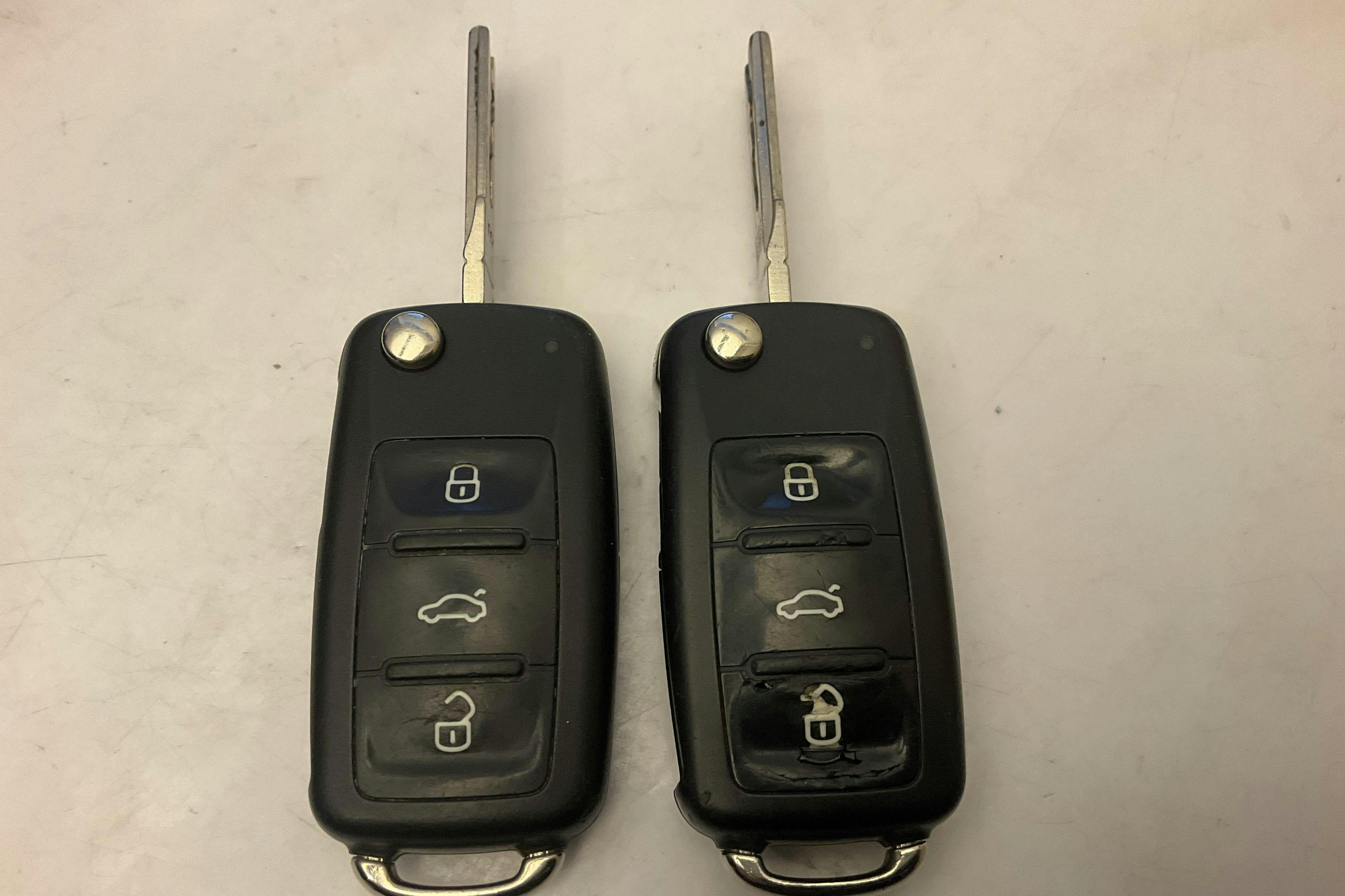 Presentation photo 11 of 11: VW Caddy 1.4 TGI Maxi Skåp (110hk) - 55 750 km - Automatic - white - 2017