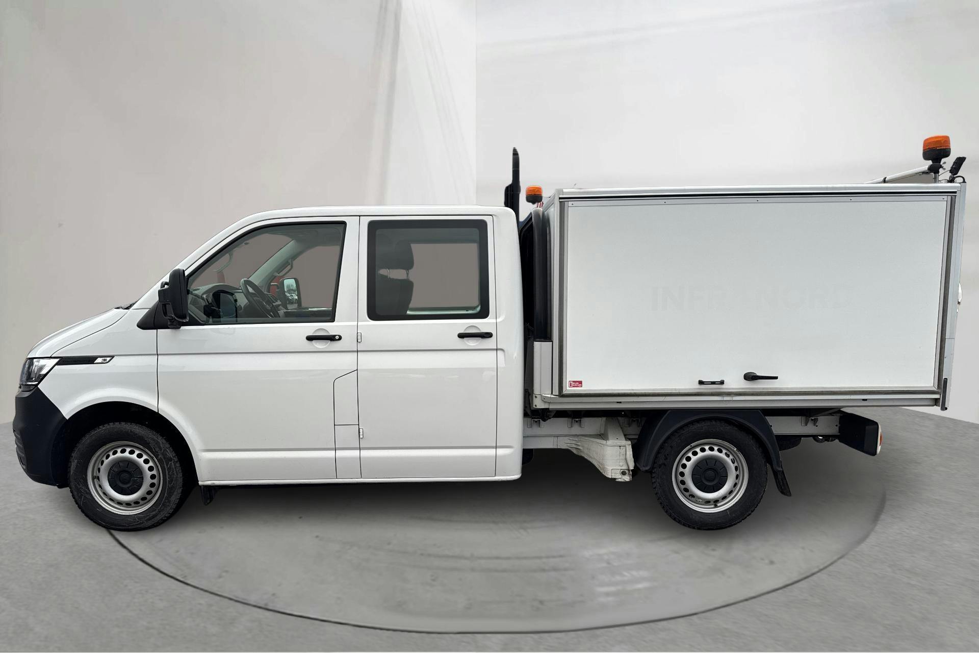 Presentation photo 2 of 16: VW Transporter T6.1 2.0 TDI BMT 4MOTION (150hk) - 151 900 km - Manual - white - 2020