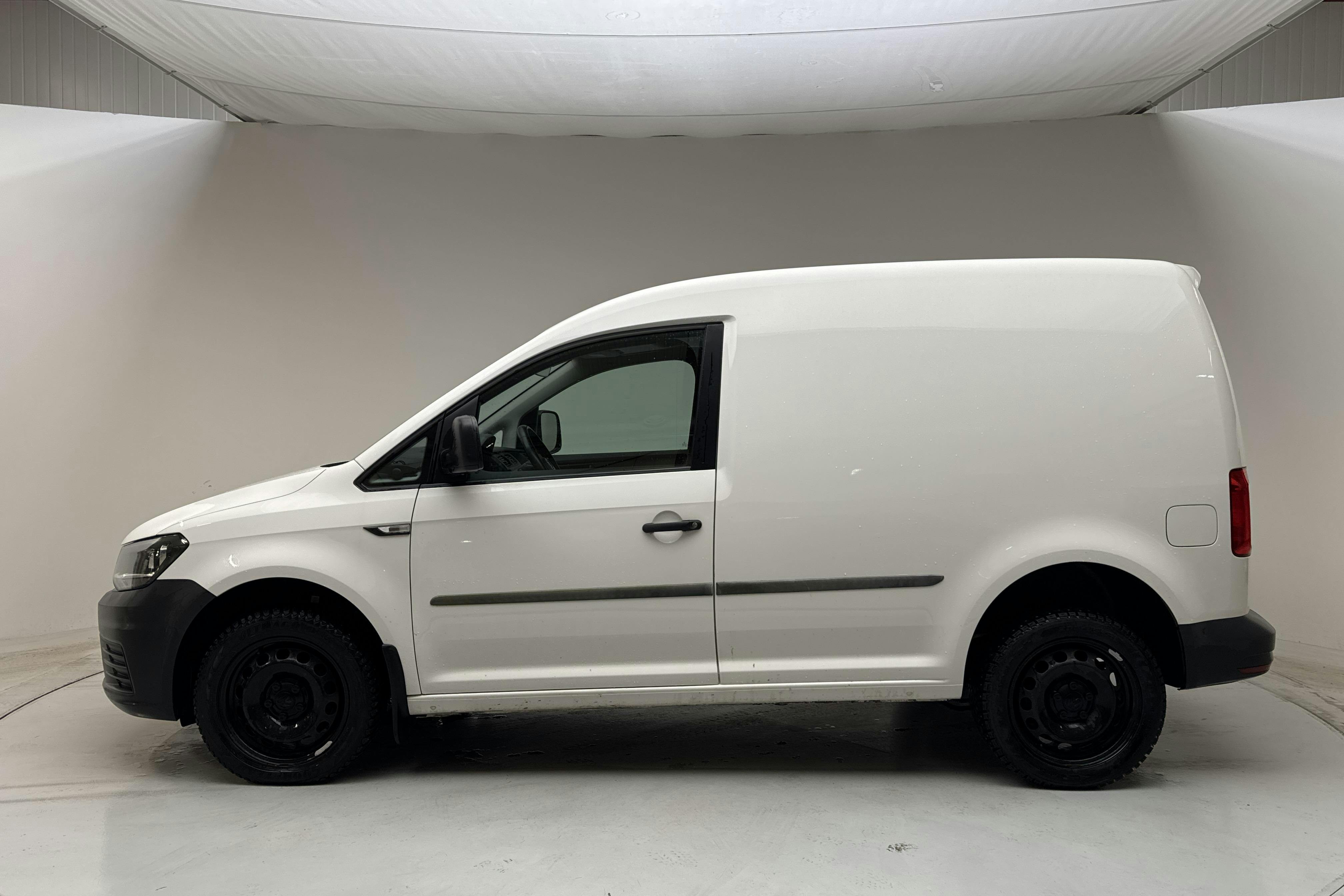 Presentation photo 2 of 14: VW Caddy 2.0 TDI Skåp 4MOTION (150hk) - 223 930 km - Automatic - white - 2018